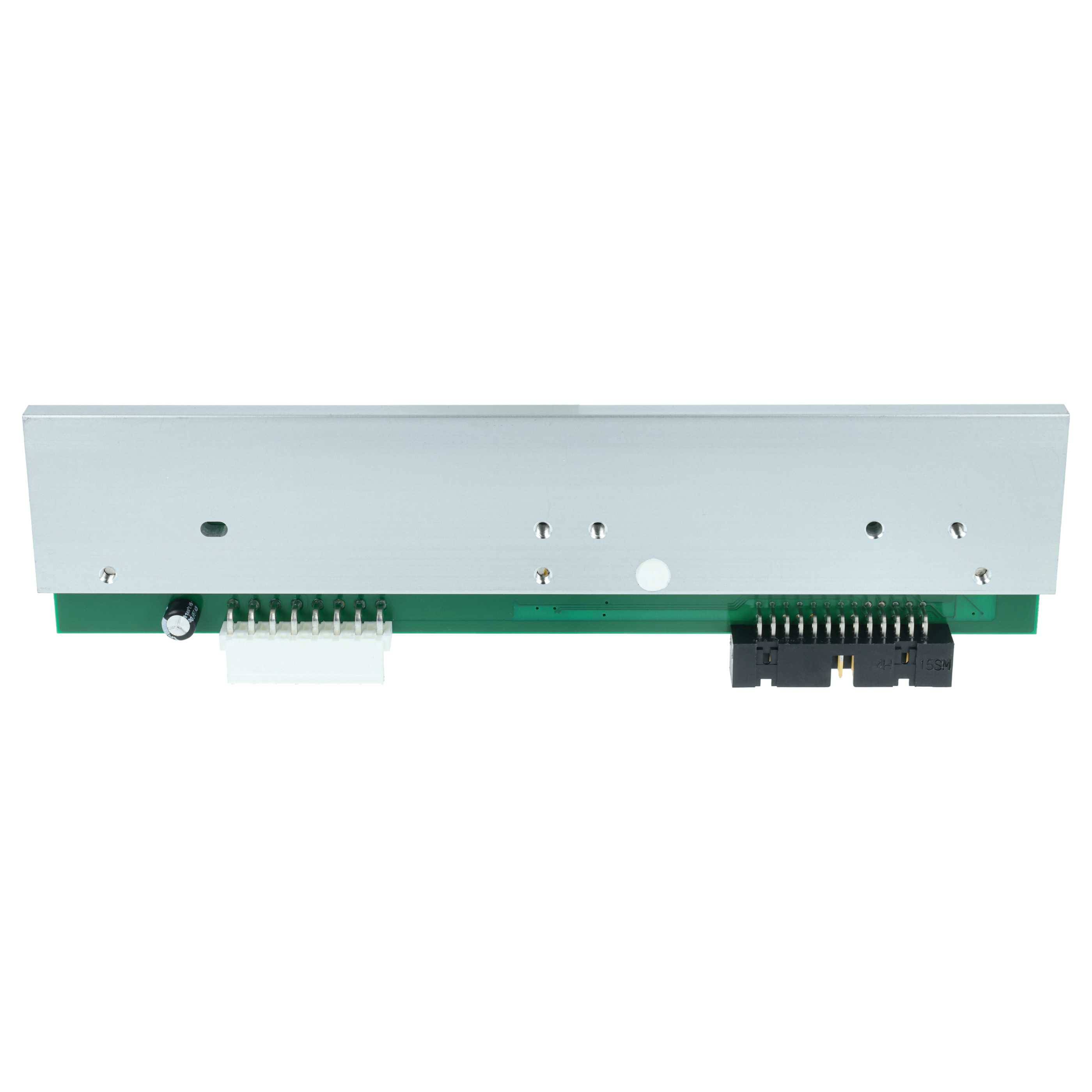 Eine kompakte elektronische Leiterplatte mit verschiedenen Anschlüssen und Komponenten, entwickelt für die Integration in größere Systeme.