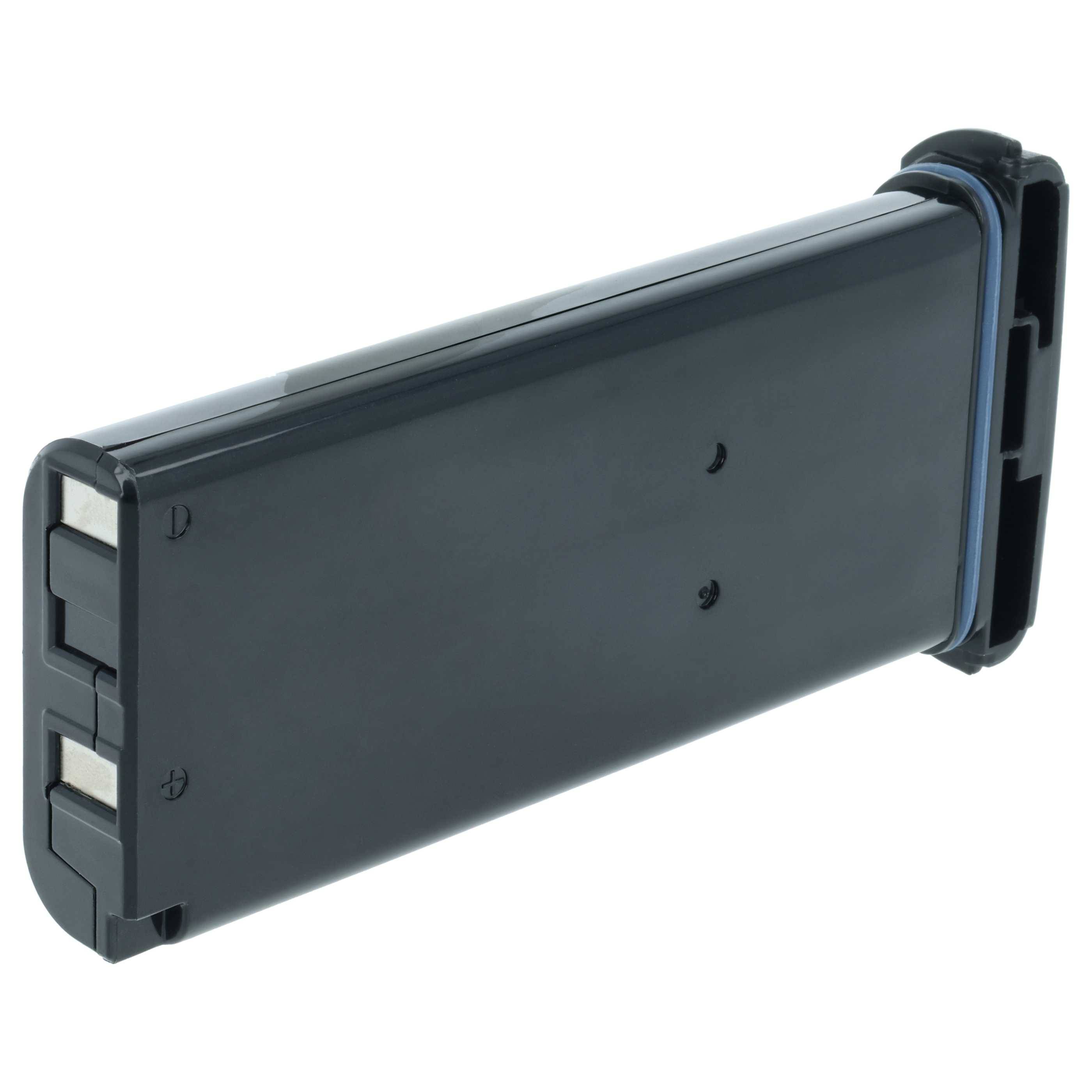 vhbw Akku Ersatz für Icom BP-224, BP-224H für Funkgerät, Walkie Talkie (1100 mAh, 7,2 V, NiMH)