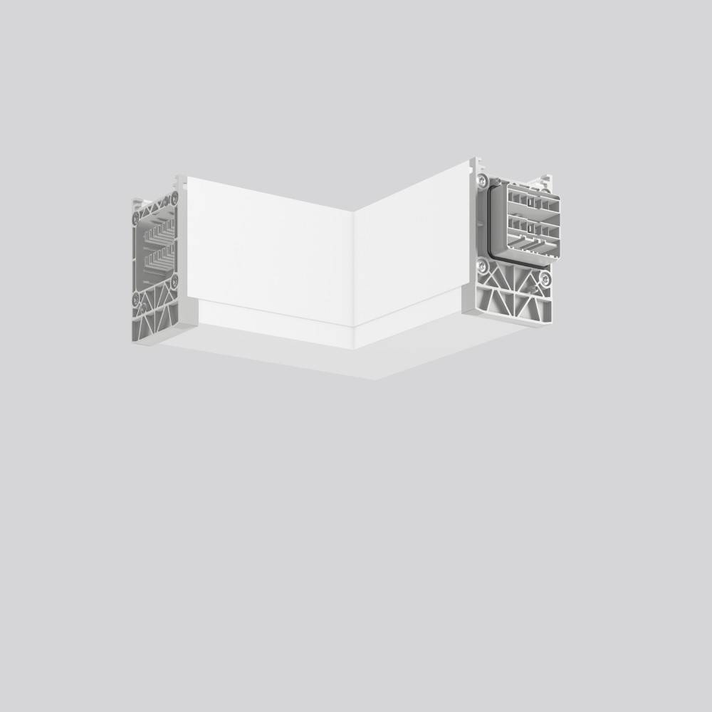 Ein Eckwandelement mit komplexen Mustern und Details auf jeder Seite, was auf eine mögliche architektonische oder dekorative Funktion hindeutet.