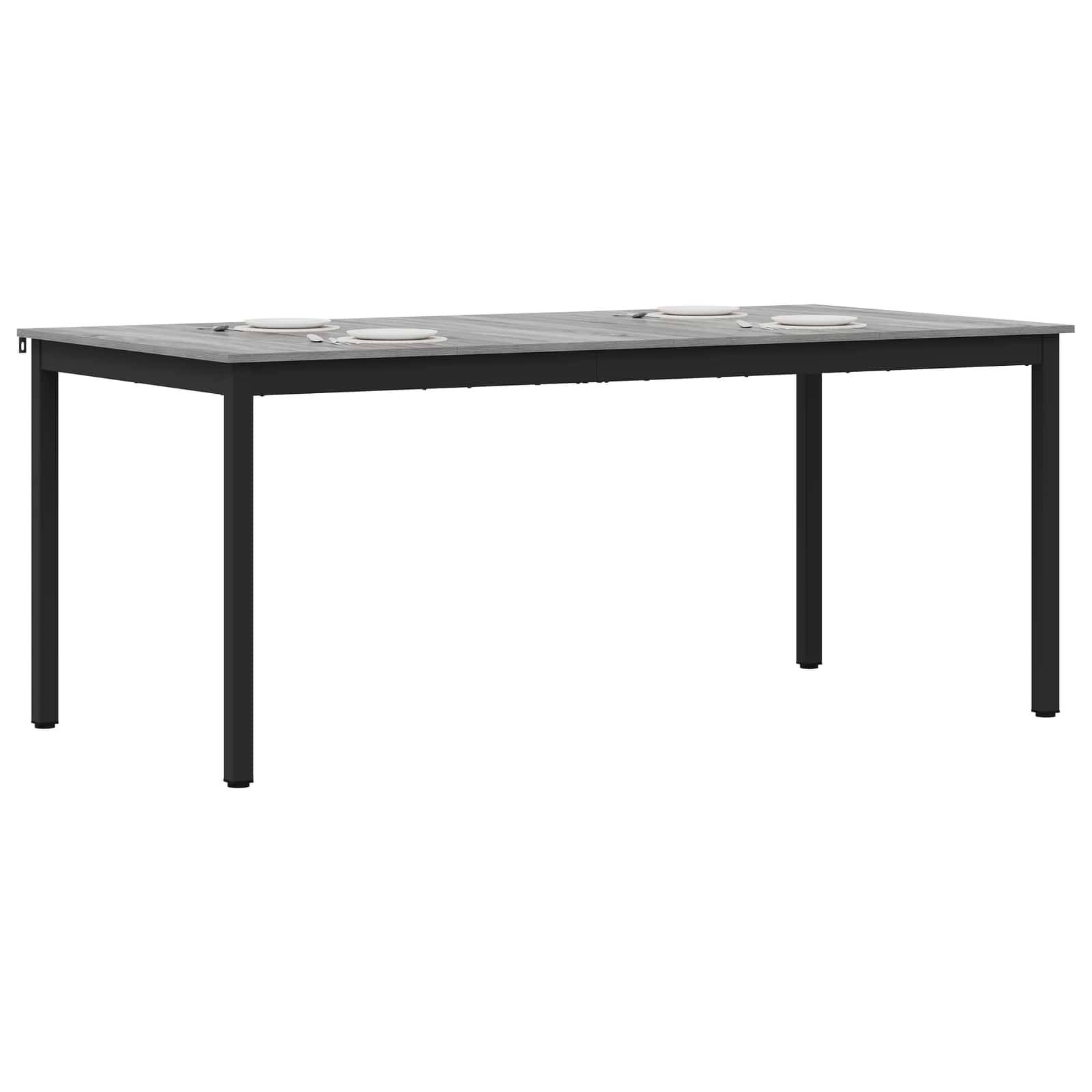 vidaXL Esstische 2 pcs 180 x 90 x 75 cm Holzwerkstoff