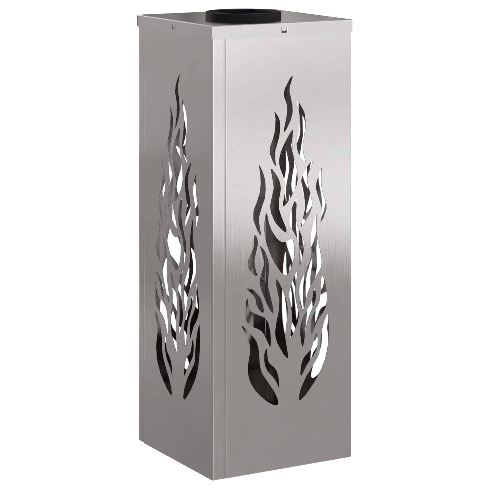 vidaXL Solar LED Weg Licht 2 pcs Silber Edelstahl