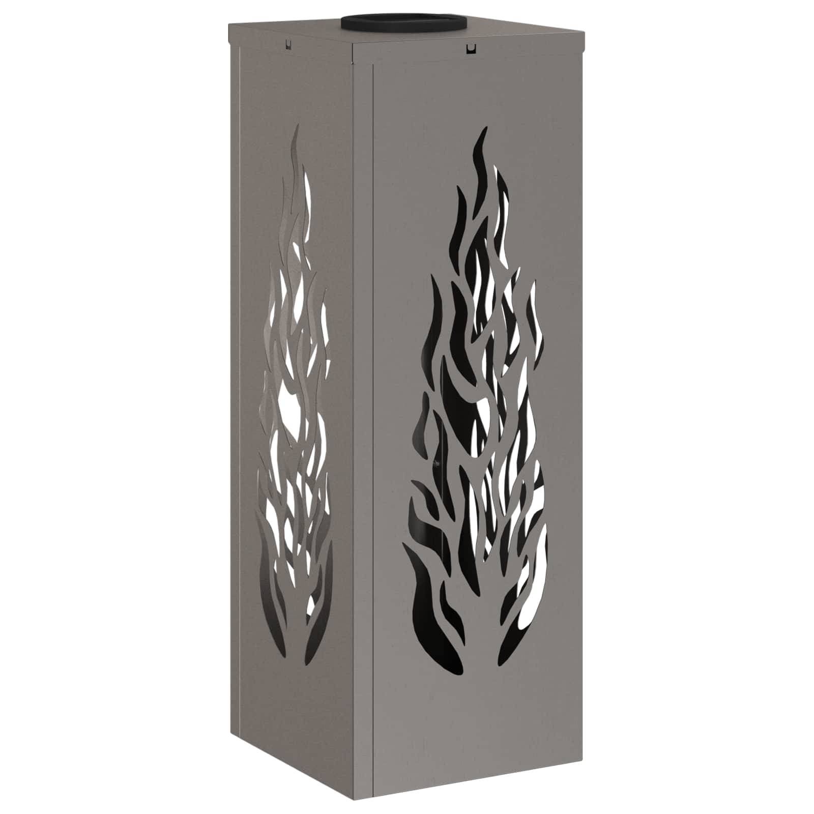 vidaXL Solar LED Weg Licht 2 pcs Bronze Wetterfeststahl