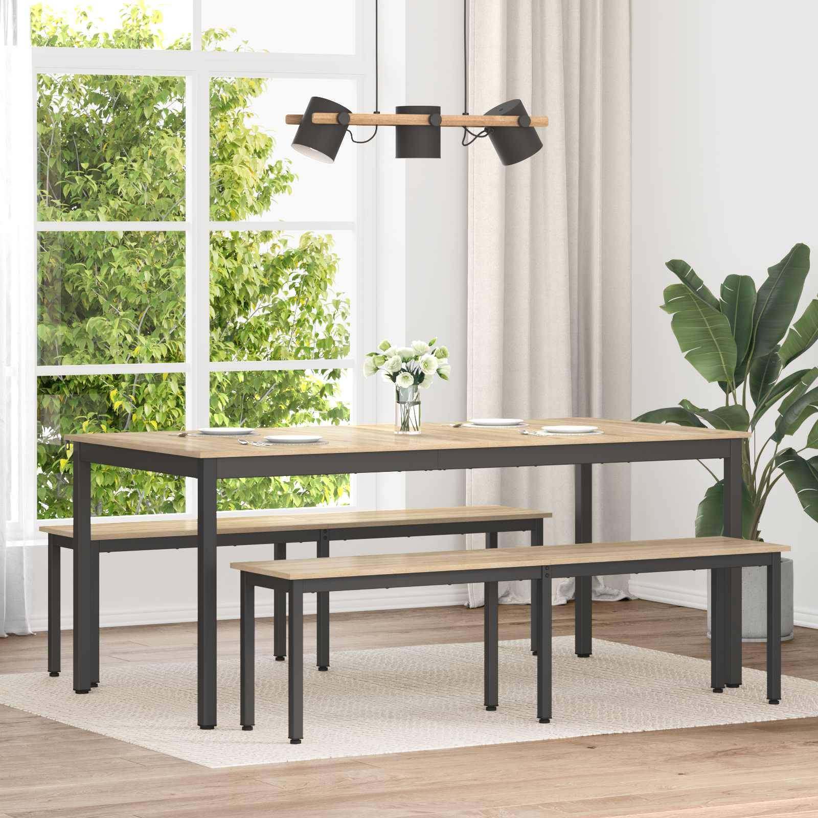 vidaXL Bank Sonoma 160 x 35 x 45 cm Holzwerkstoff