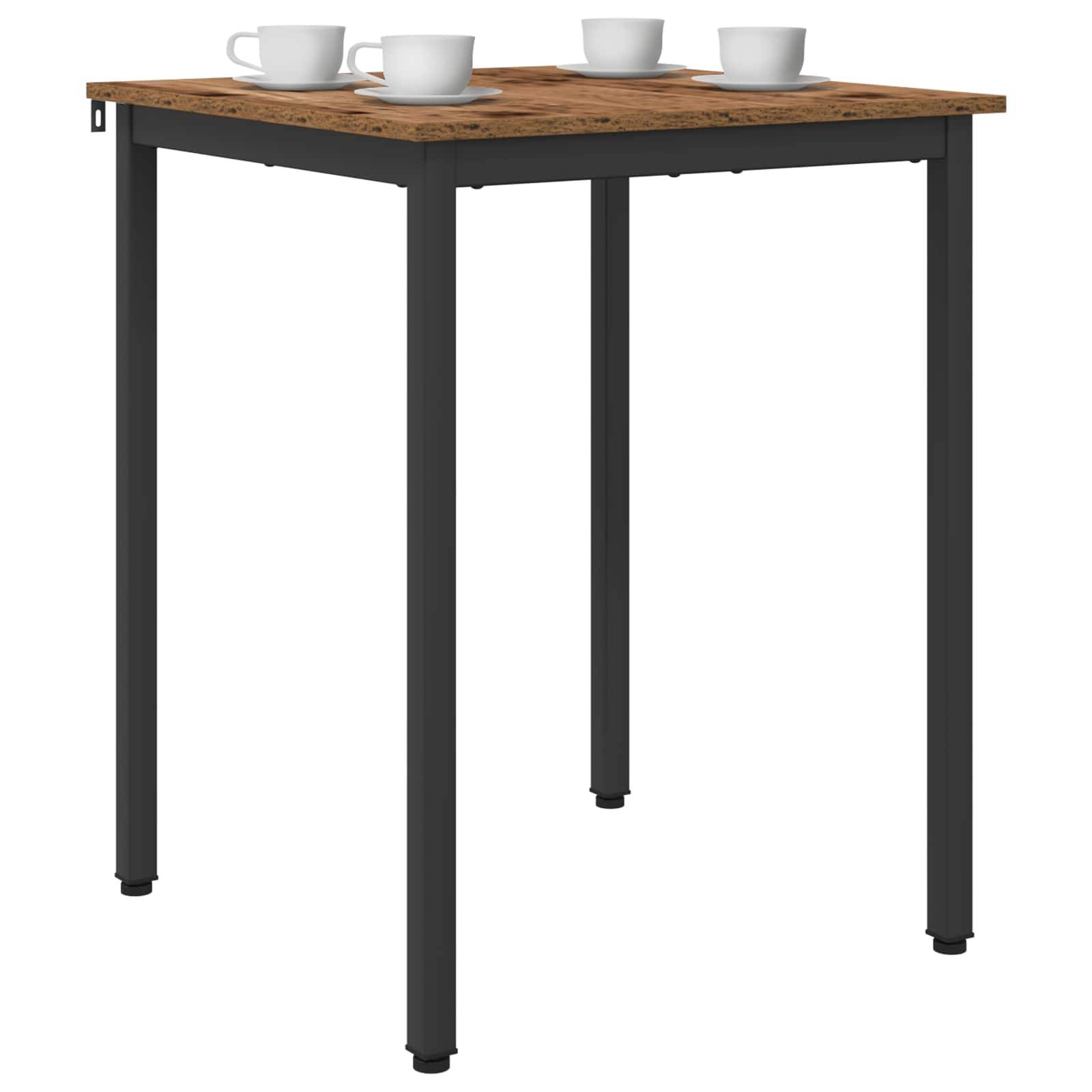 vidaXL Esstische 60 x 60 x 75 cm METALL