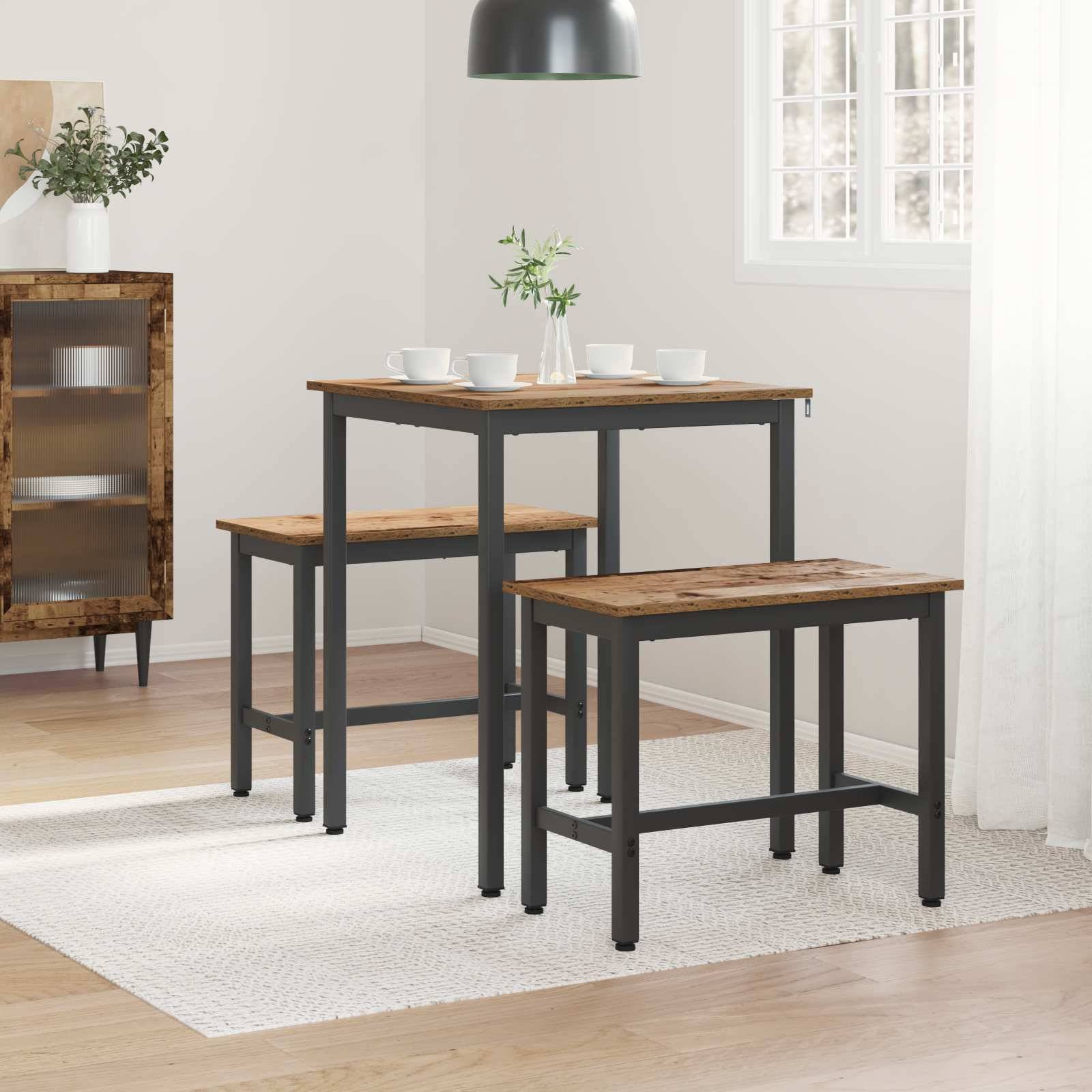 vidaXL Esstische 60 x 60 x 75 cm METALL
