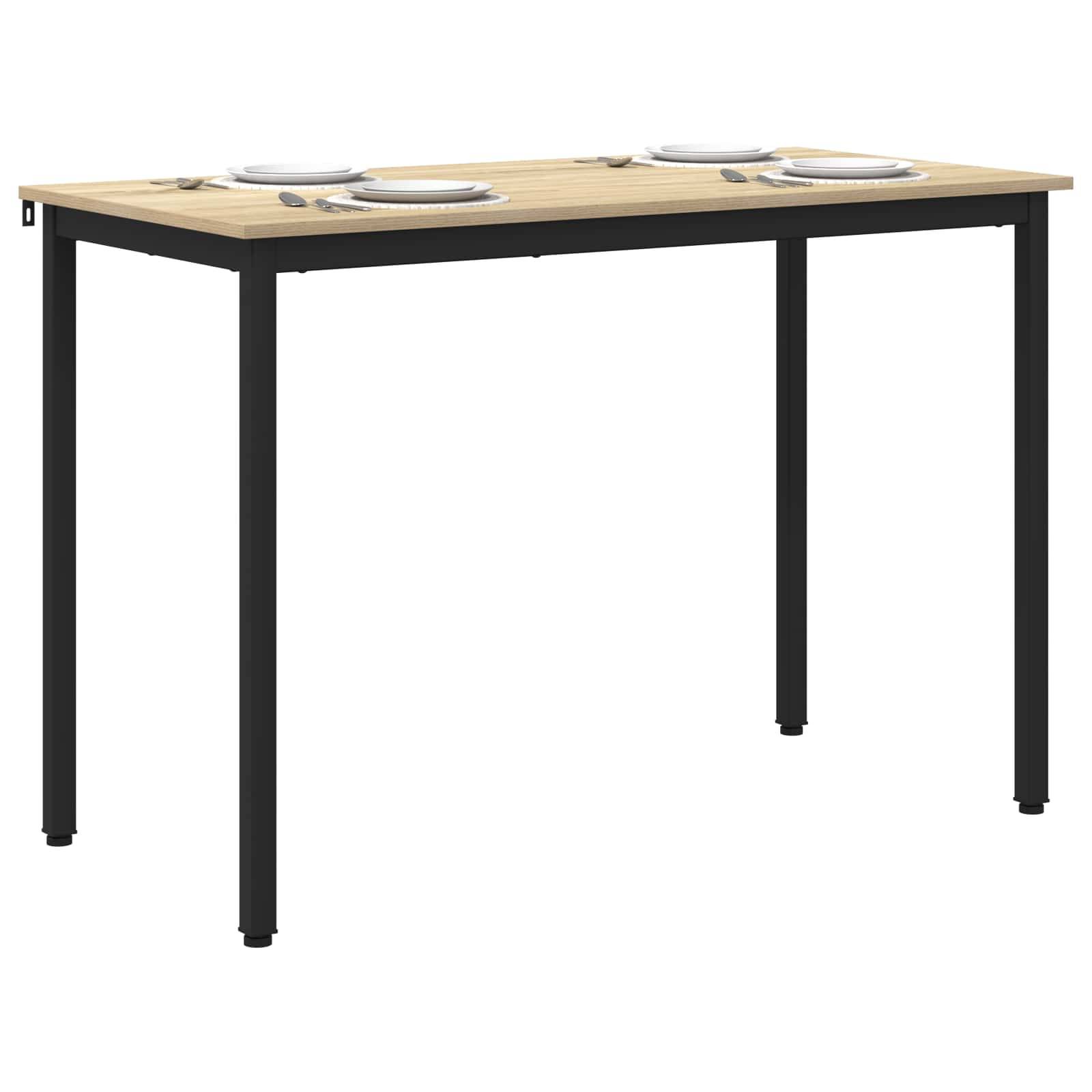 vidaXL Esstische 110 x 100 x 75 cm METALL
