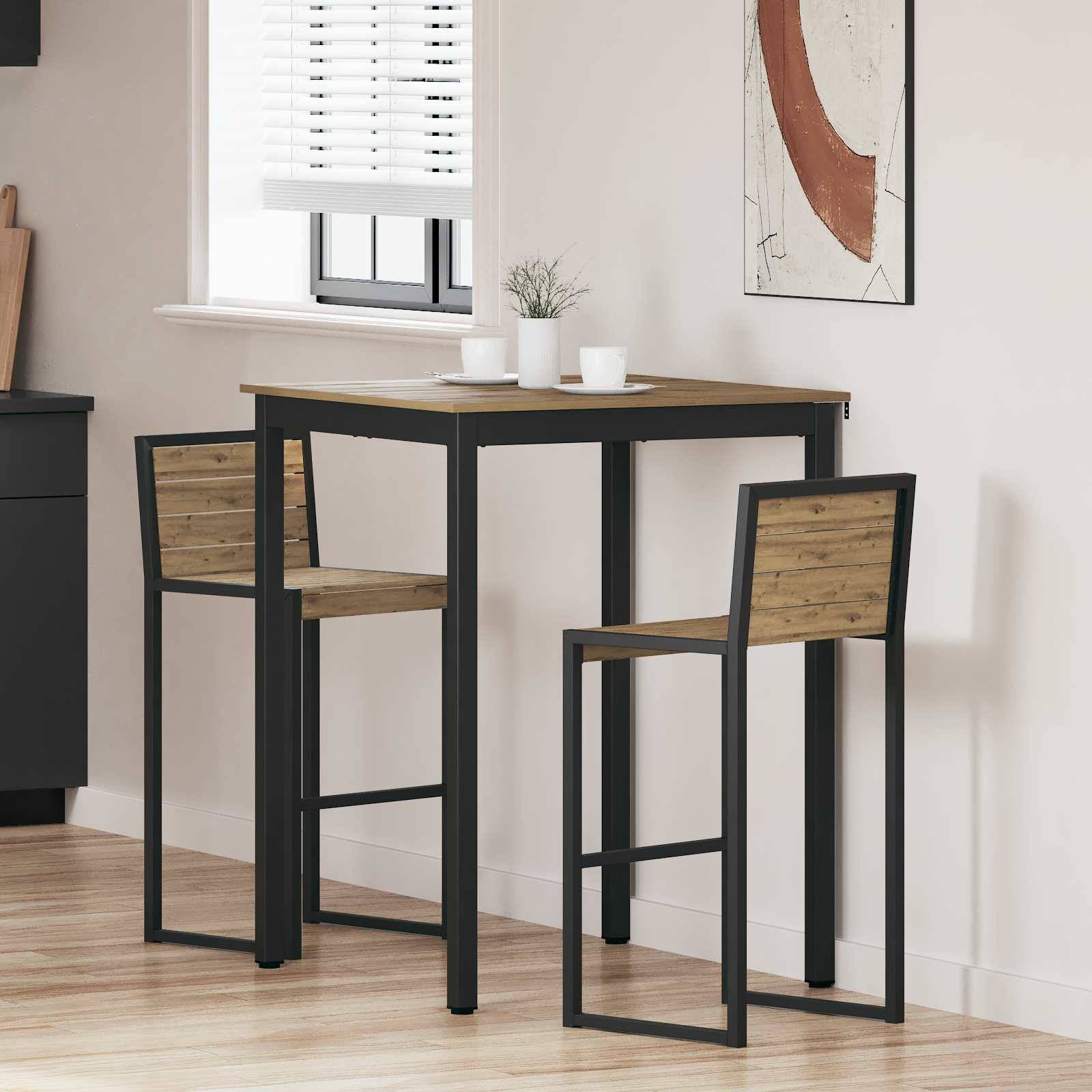 vidaXL Stehtisch Holzwerkstoff
