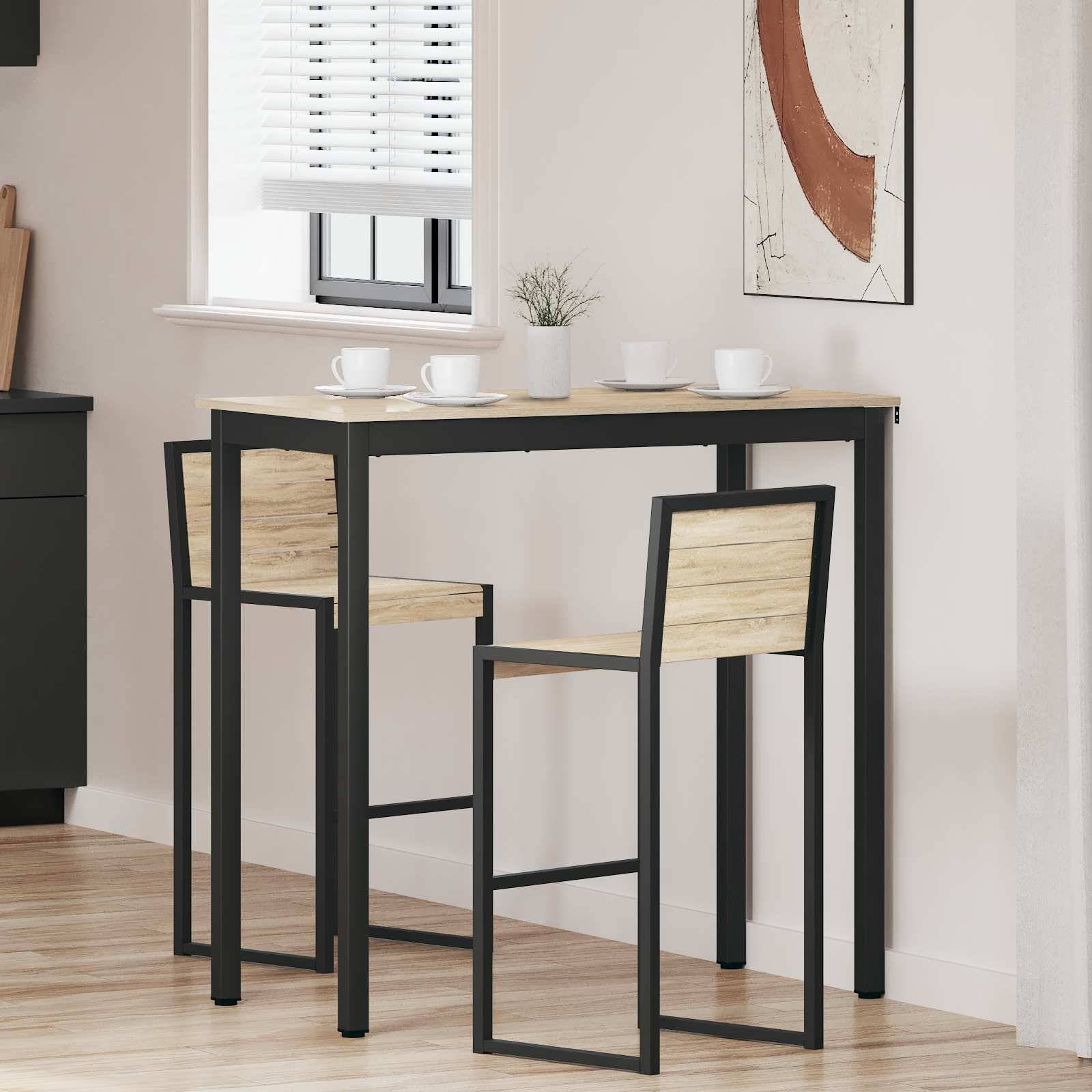vidaXL Stehtisch Holzwerkstoff