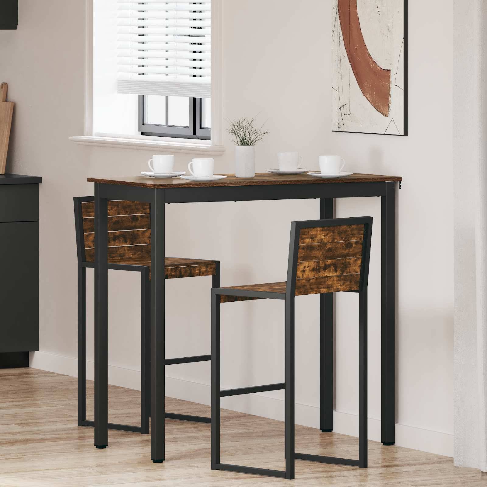 vidaXL Stehtisch Holzwerkstoff