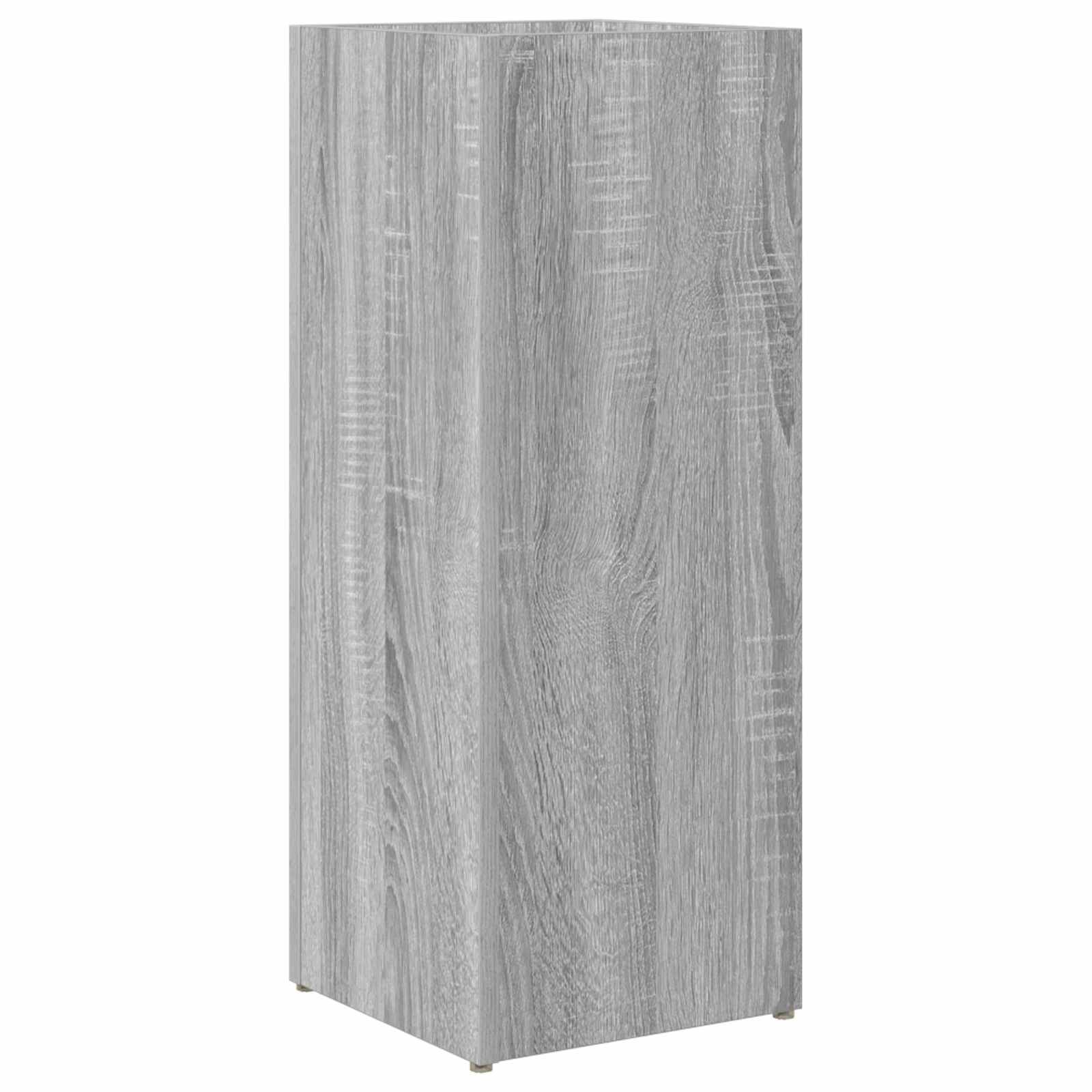 vidaXL Sonnenschirmhalter mit Speicher Graues Sonoma 25 x 24,5 x 64 cm