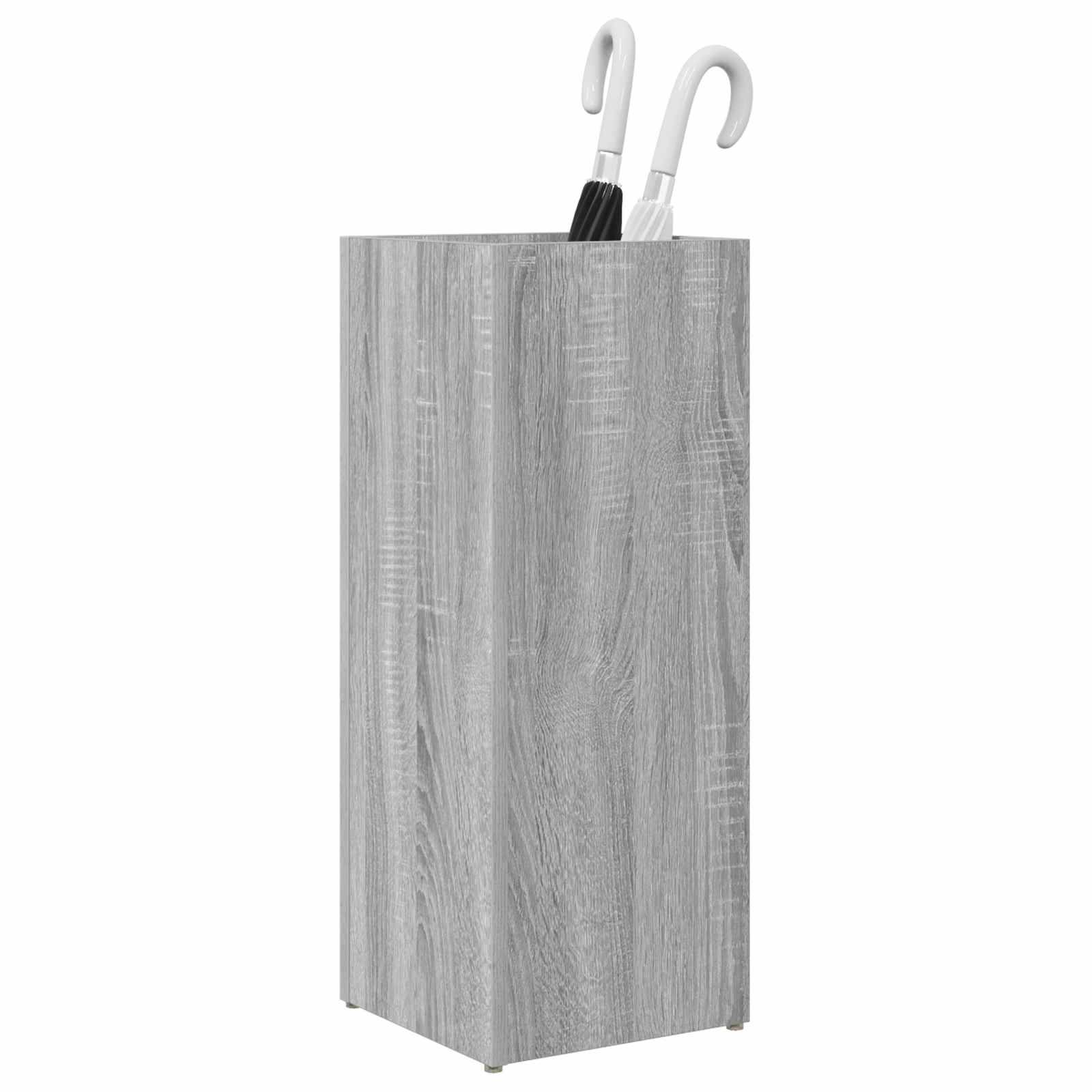 vidaXL Sonnenschirmhalter mit Speicher Graues Sonoma 25 x 24,5 x 64 cm