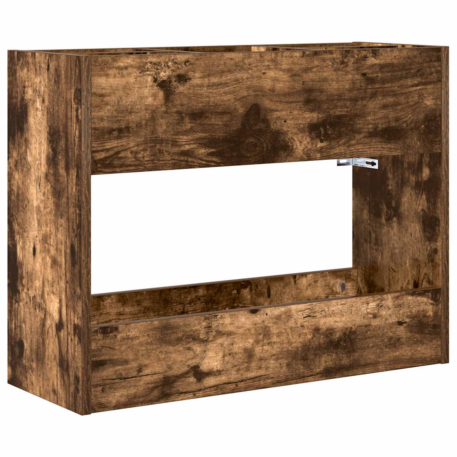 vidaXL Sonnenschirmhalter Geräucherte Eiche 65 x 24 x 50 cm
