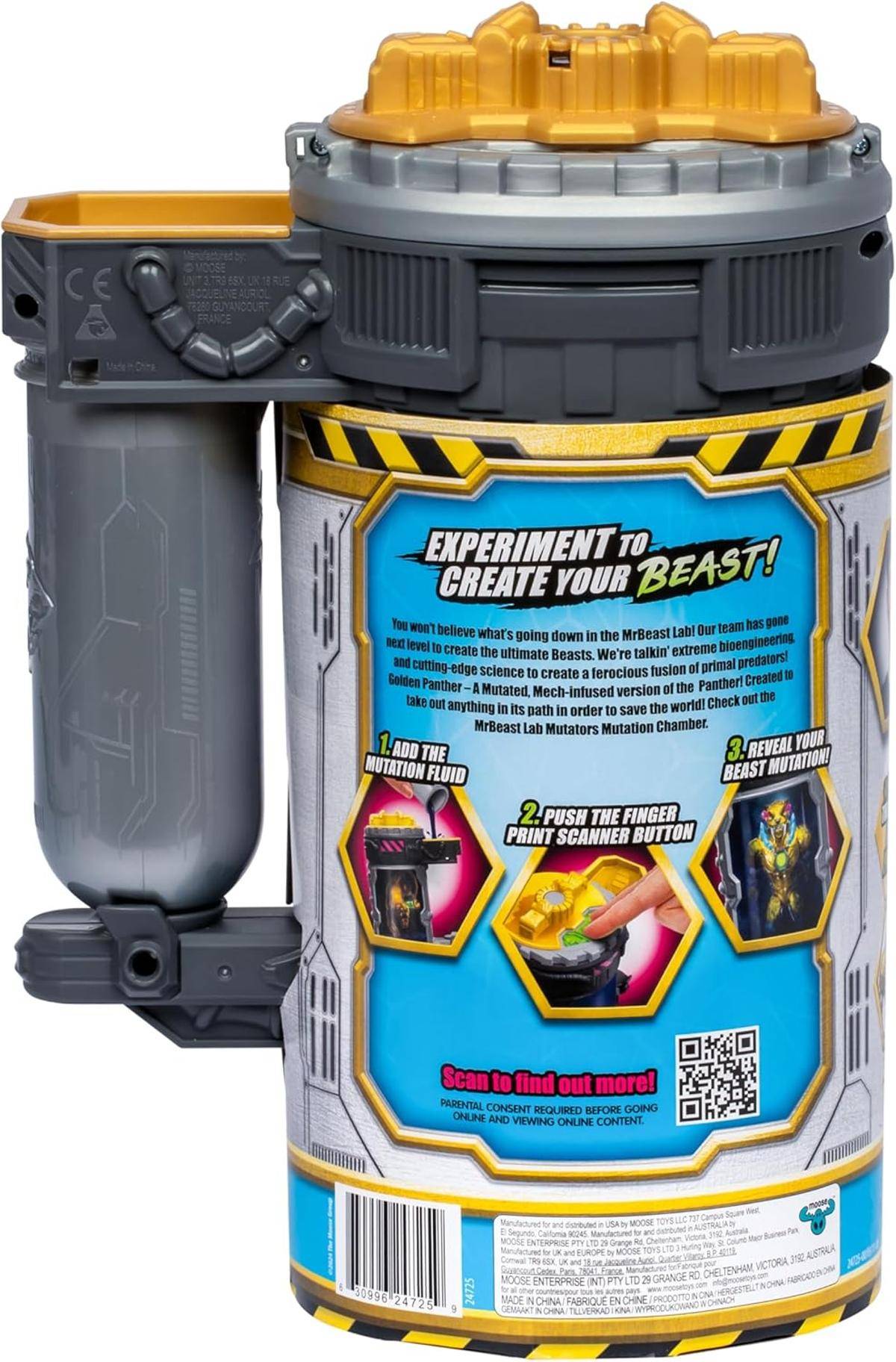 MrBeast Lab Mutators Mutiere die ultimative Bestie Actionfigur 5+