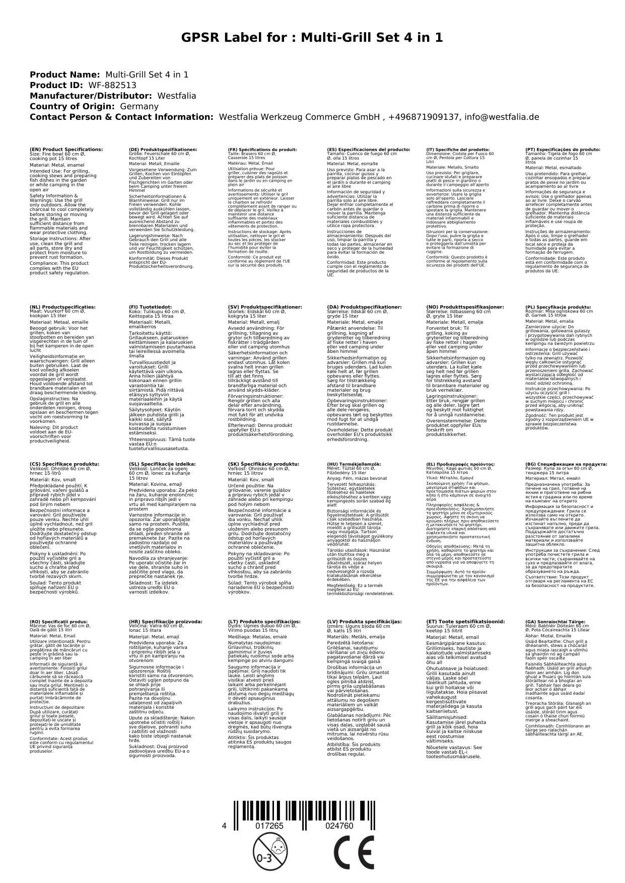 Reihen von verdichteten Textblöcken mit verschiedenen Sprachen und Schriften, einheitlich in einem Gitterformat auf weißem Hintergrund angeordnet.