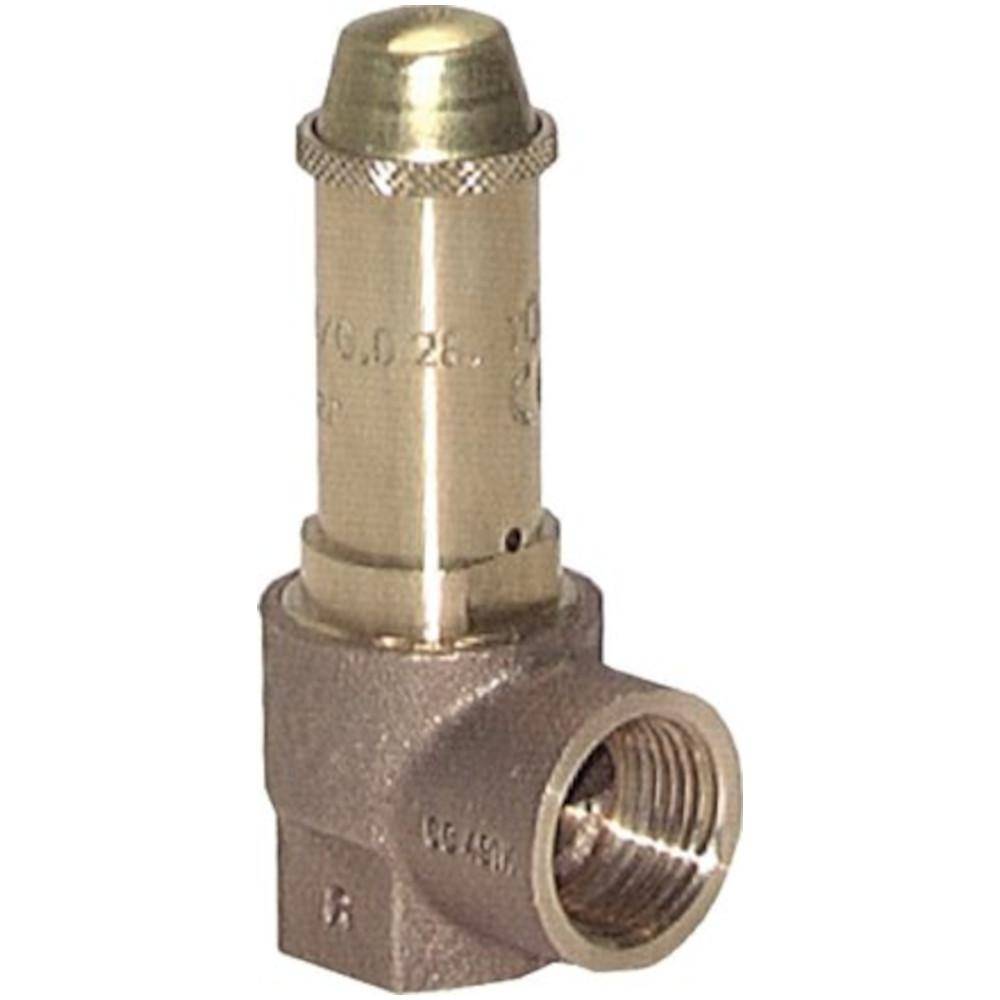 Ein Messingdruckentlastungsventil mit Gewindeverbindung, das zur Entlastung von Überdruck in Rohrleitungs- oder Heizungssystemen konzipiert ist.