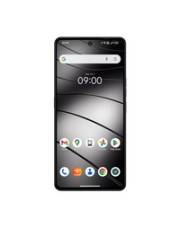 Ein Smartphone, das seinen Startbildschirm mit verschiedenen App-Symbolen anzeigt, darunter Nachrichten, Browser und Kamera.