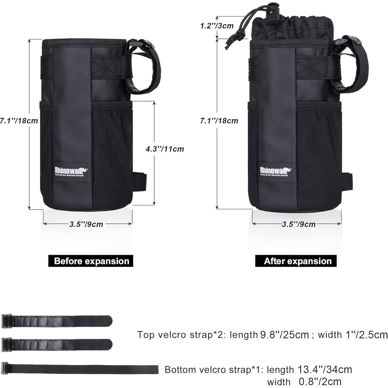 Zwei schwarze Beutel mit den Beschriftungen 