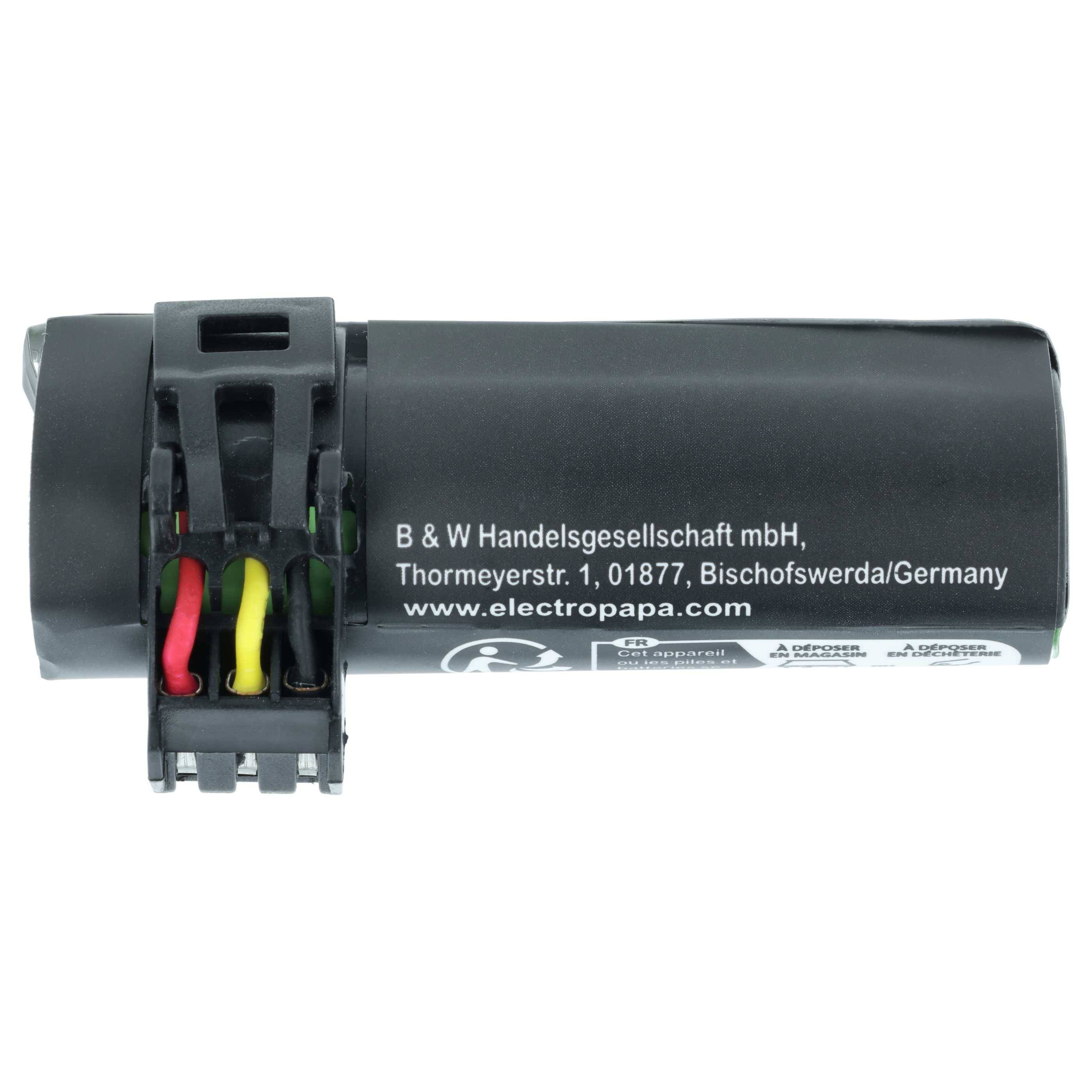 vhbw 5x Akku kompatibel mit Ingenico Move 5000F, 5000s, 5000 Barcodescanner POS (3000 mAh, 3,7 V, Li-Ion)