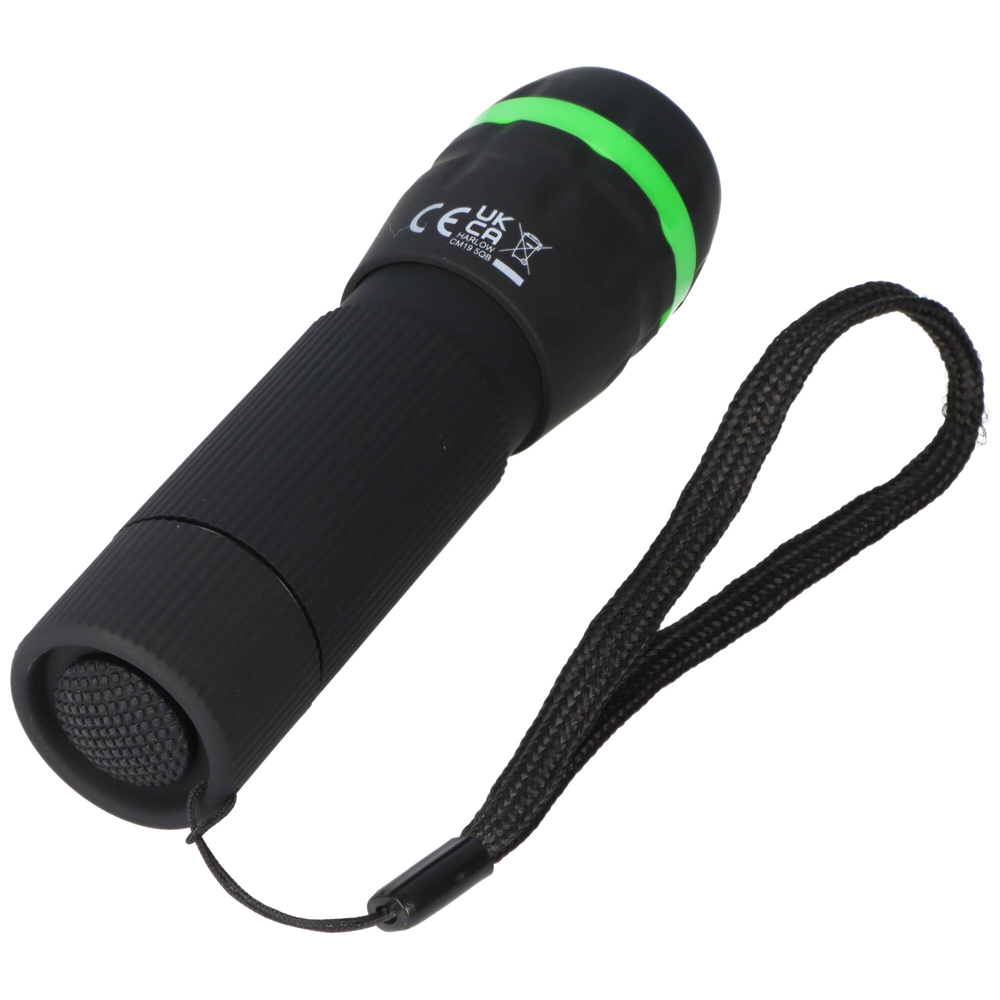 LED-Taschenlampe 1W mit Zoom, inklusive 3x AAA Batterien