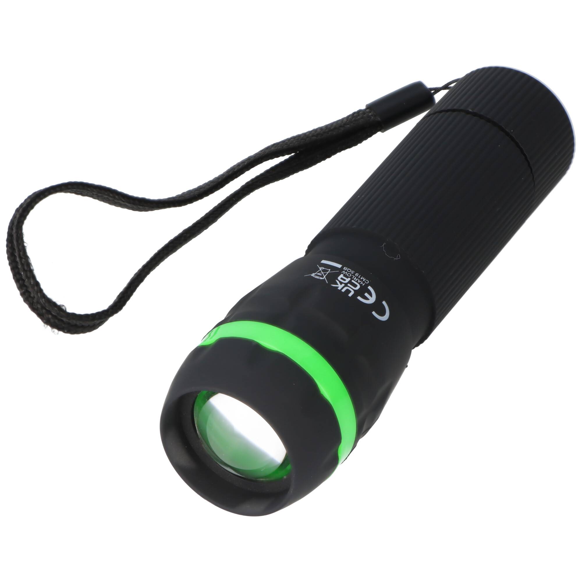 LED-Taschenlampe 1W mit Zoom, inklusive 3x AAA Batterien