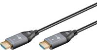 Goobay Optisches Hybrid Ultra High-Speed HDMI Kabel AOC 8K 60Hz schwarz/grau -