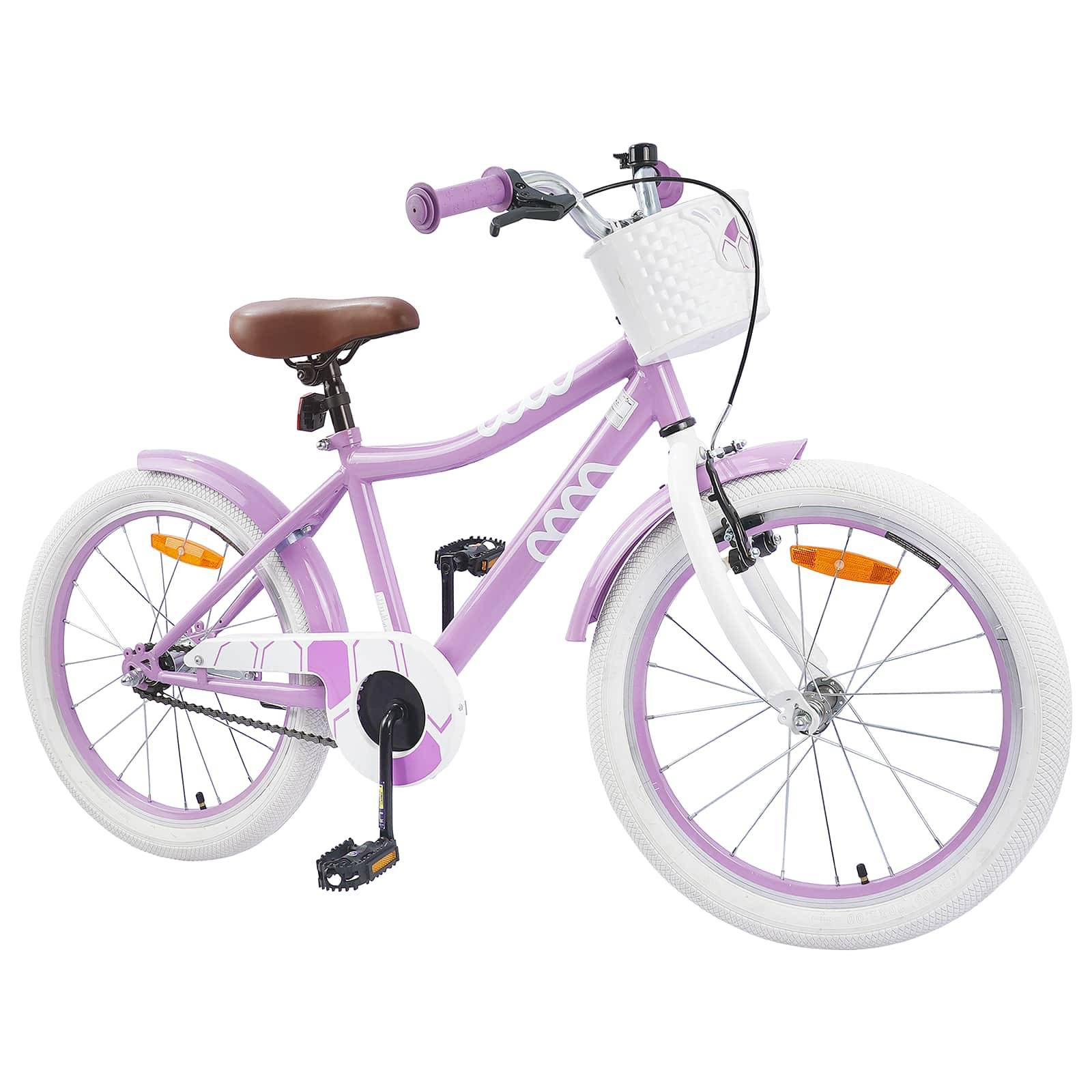 vidaXL Kinderfahrrad 20 Zoll für 6-11 Jahre alt Lila