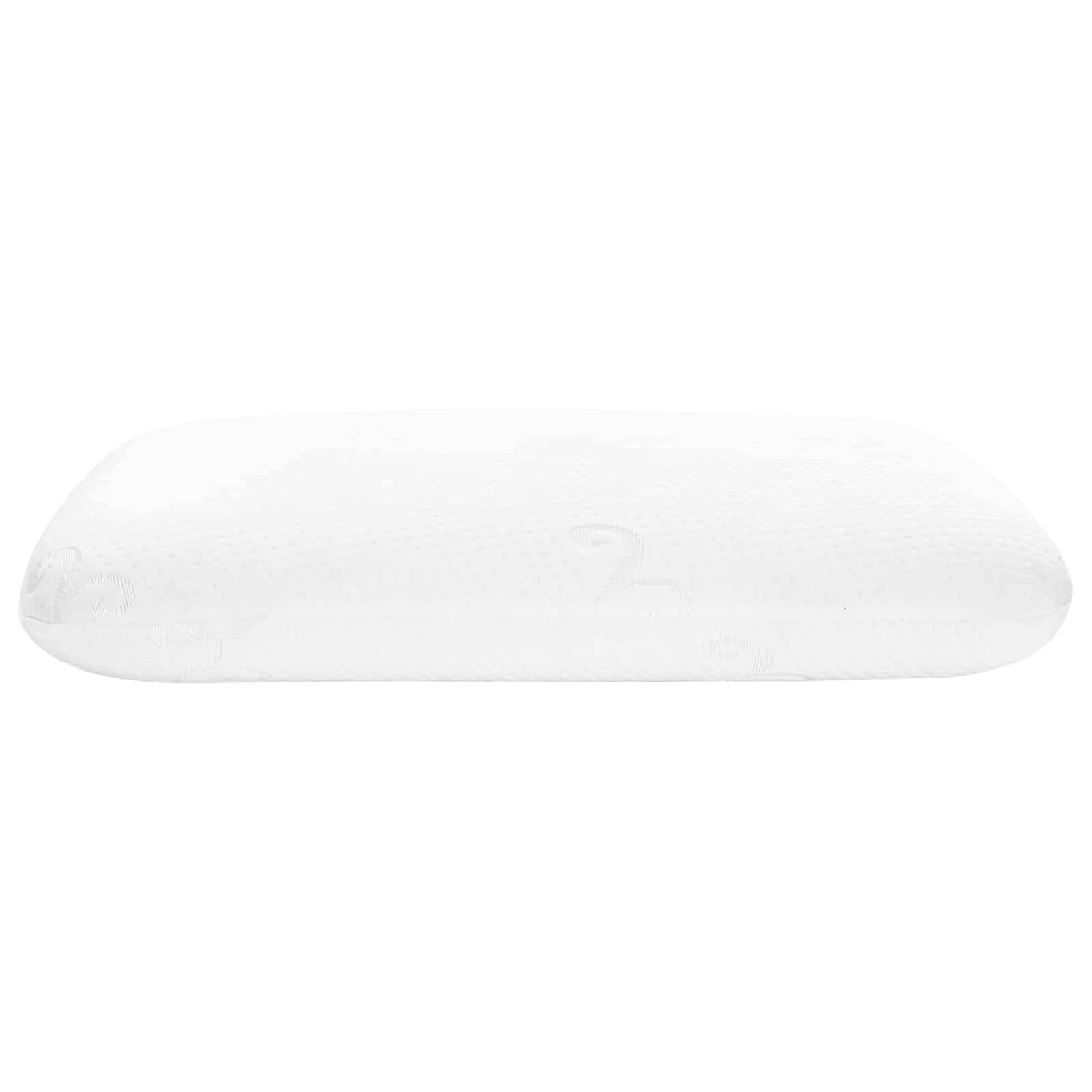 vidaXL Schlafkissen Uni Weiß 60 x 40 x 10,5 cm Viscoschaum