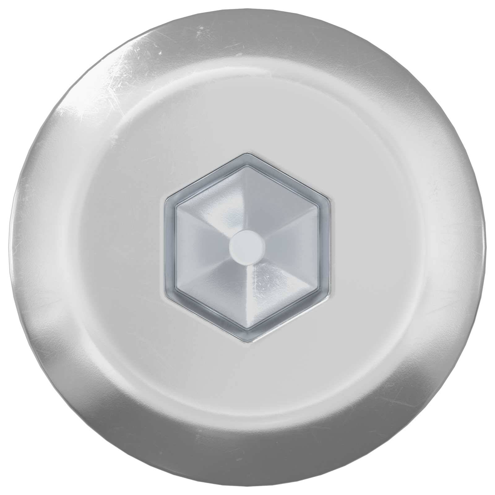 vidaXL Möbel-Schrauben 2 pcs Silber M6 x 120 mm Stahl