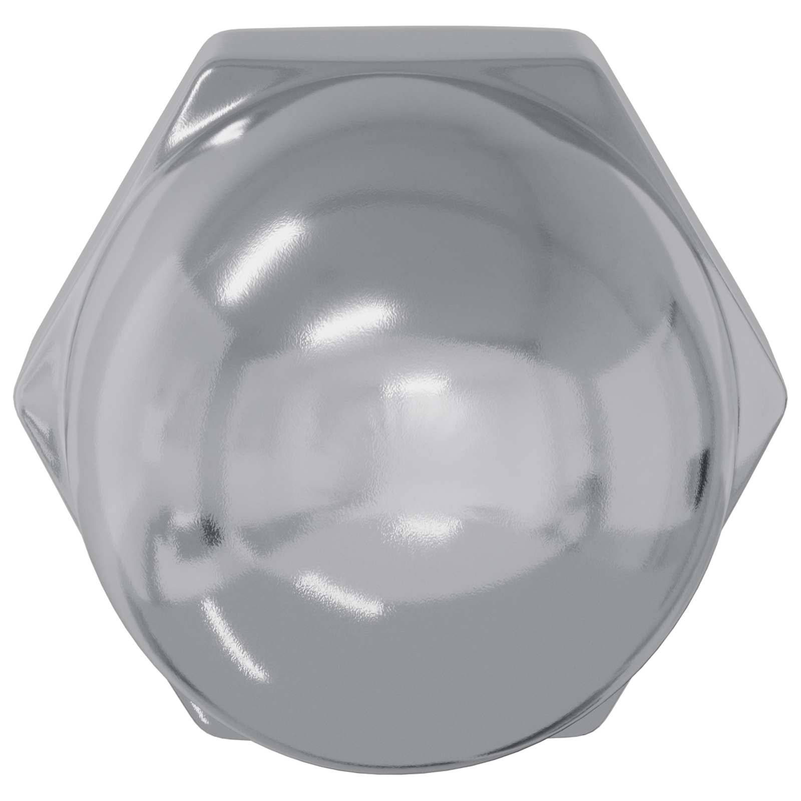 vidaXL Sechskant-Eichelmuttern 12 pcs Silber M8 Metall