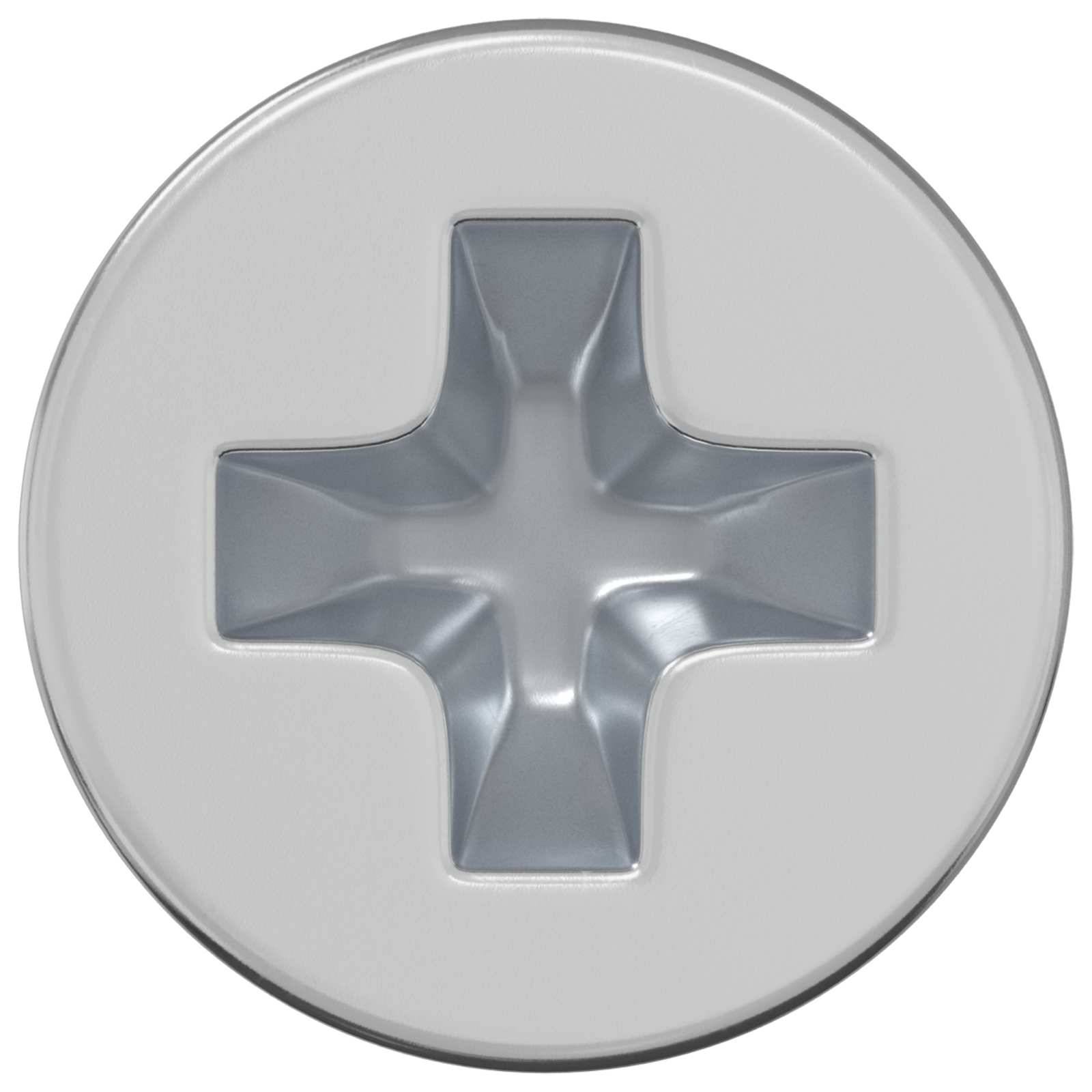 vidaXL Senkkopfschrauben 2 pcs Silber M4 x 6 mm Stahl