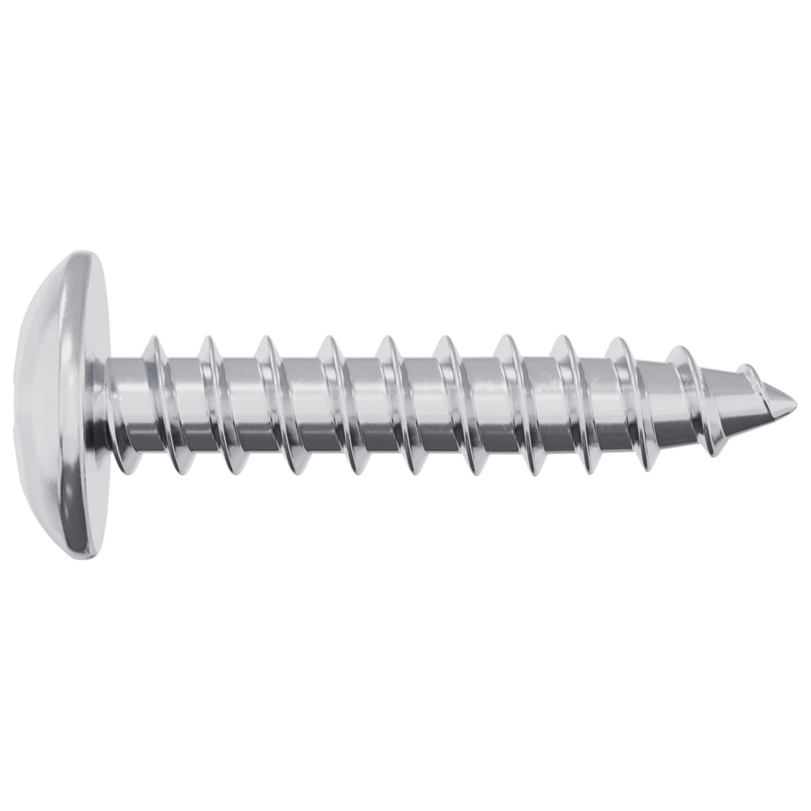vidaXL Holzschrauben 2 pcs Silber M4 x 20 mm Stahl