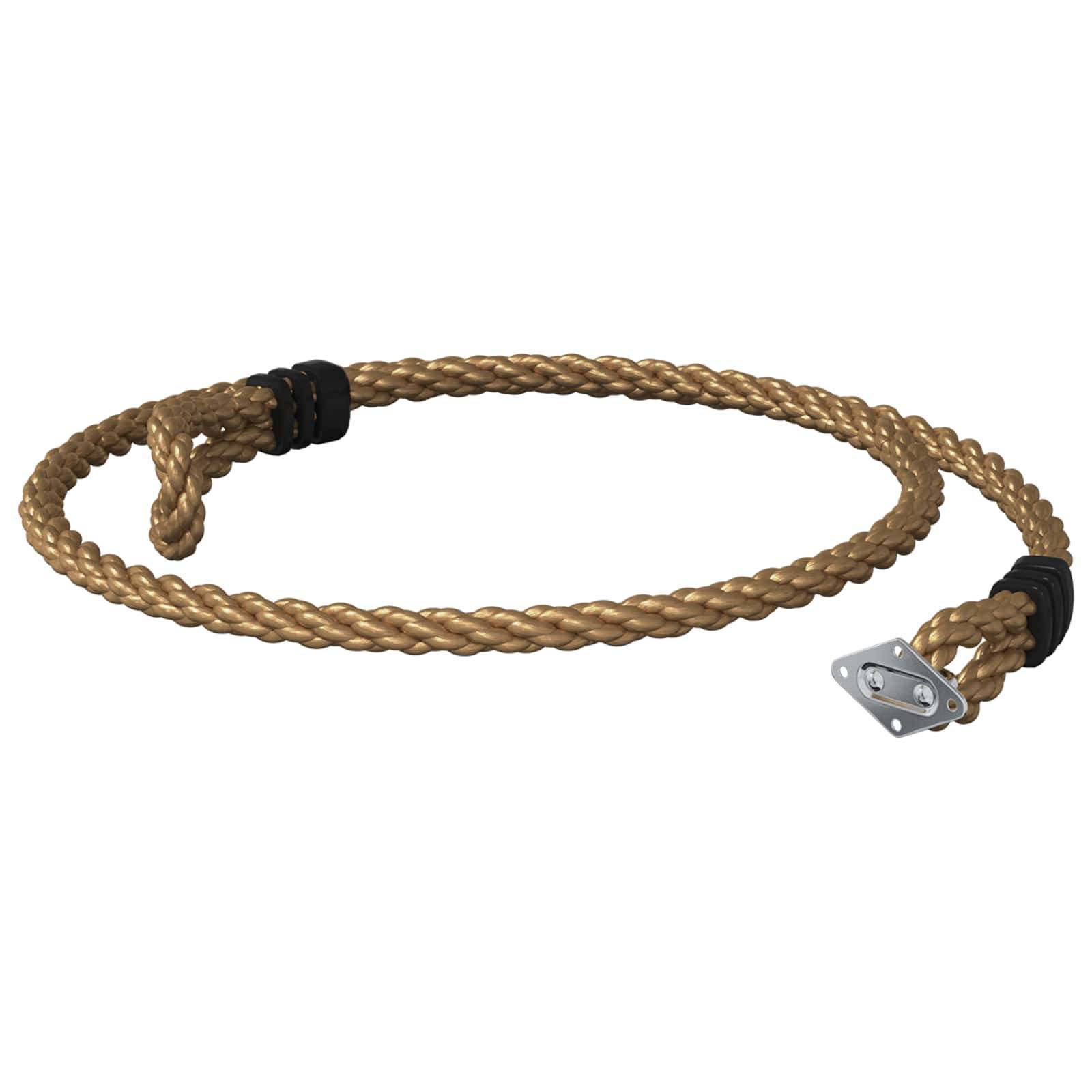vidaXL Kletterseil Braun Ø25 x 305 mm Nylon