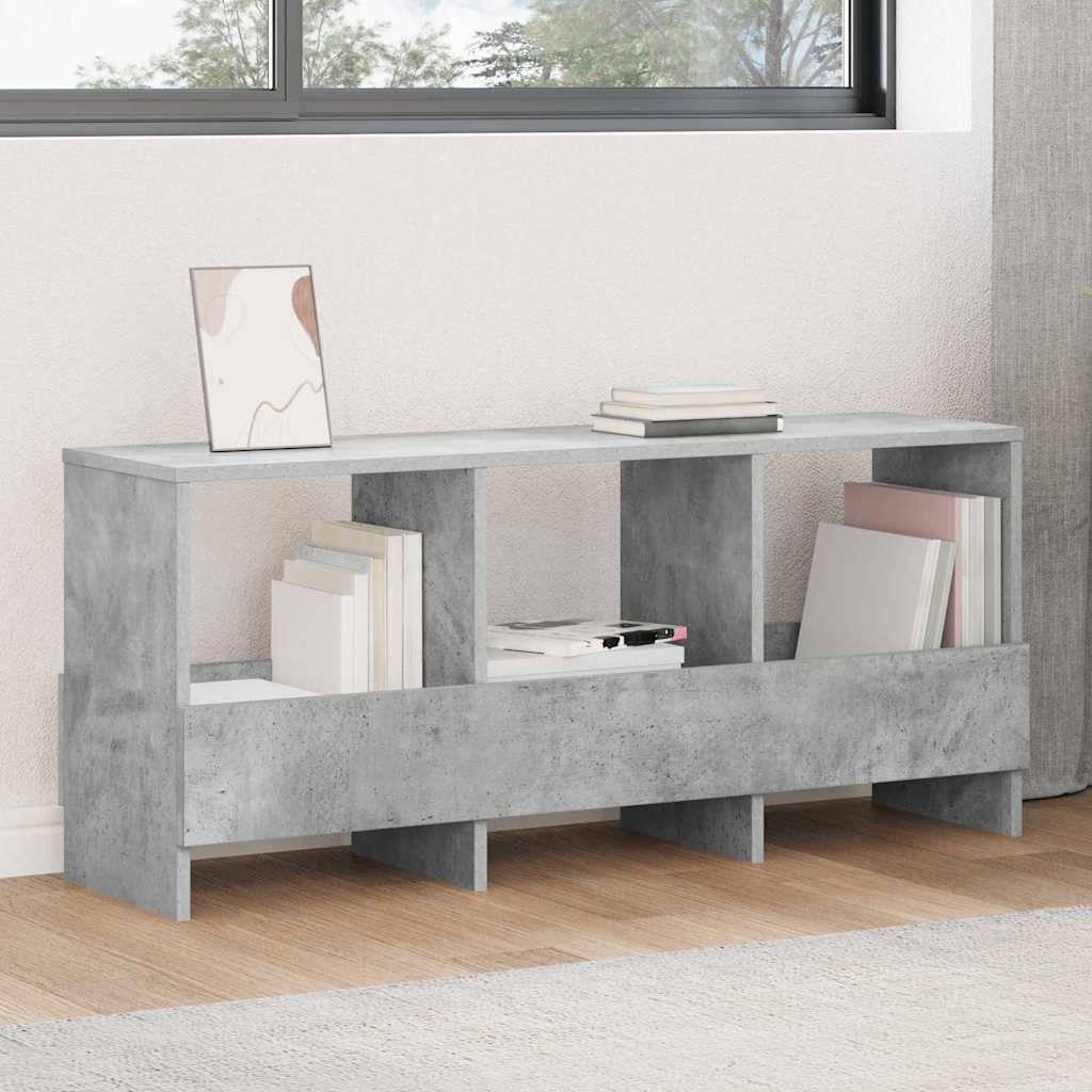 vidaXL Magazinregal Beton Grau 102 x 30 x 45 cm