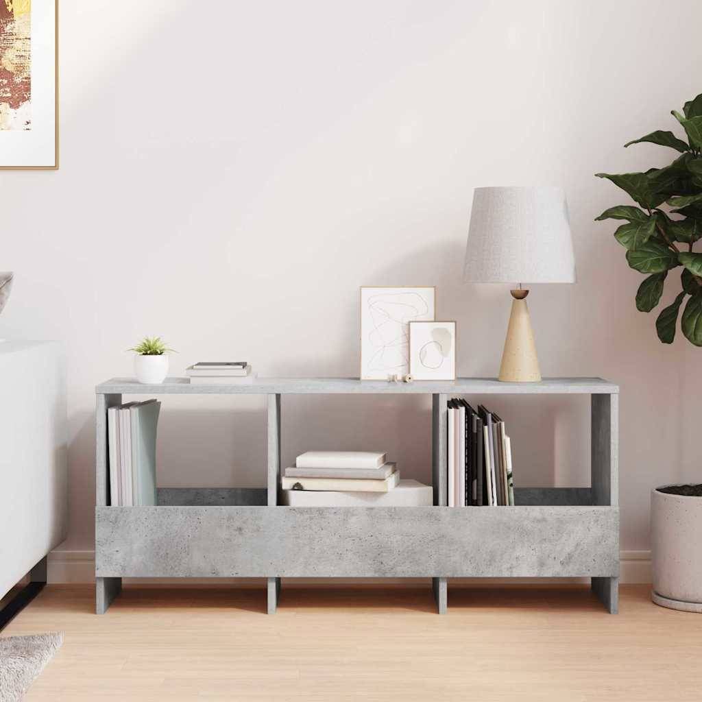 vidaXL Magazinregal Beton Grau 102 x 30 x 45 cm