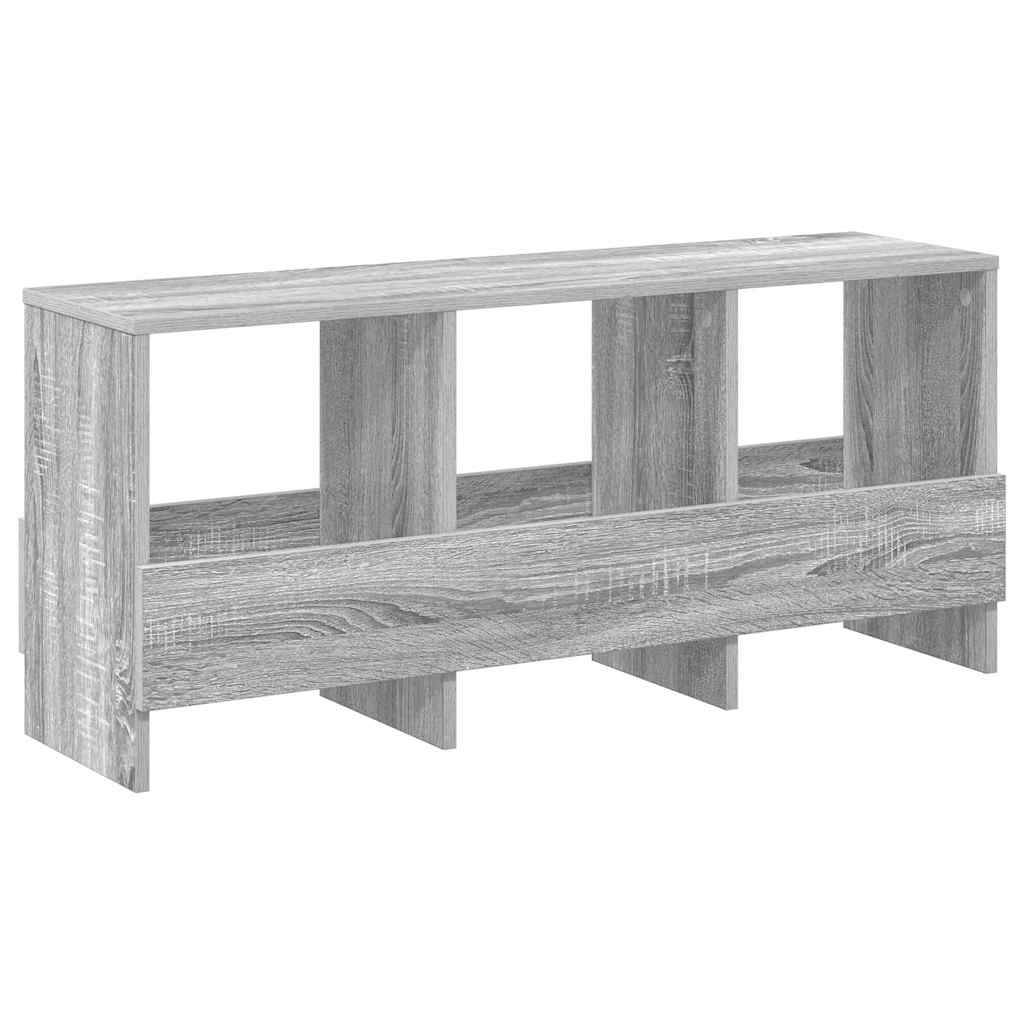 vidaXL Magazinregal Graues Sonoma 102 x 30 x 45 cm