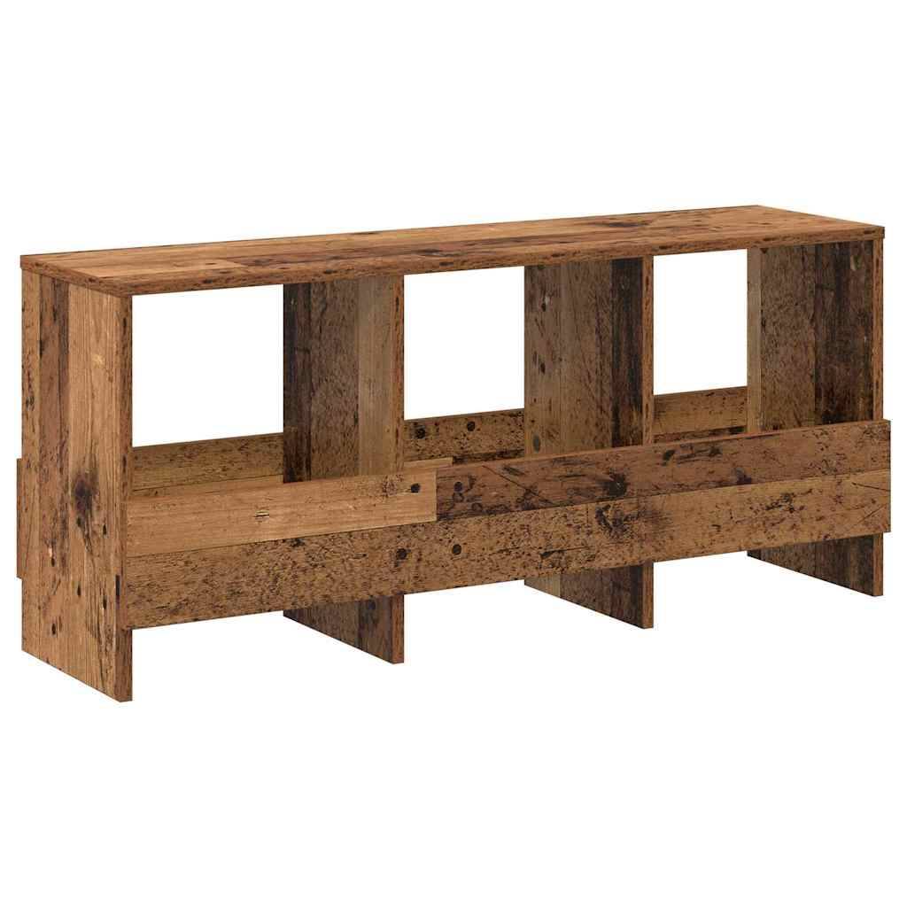 vidaXL Magazinregal Altholz 102 x 30 x 45 cm