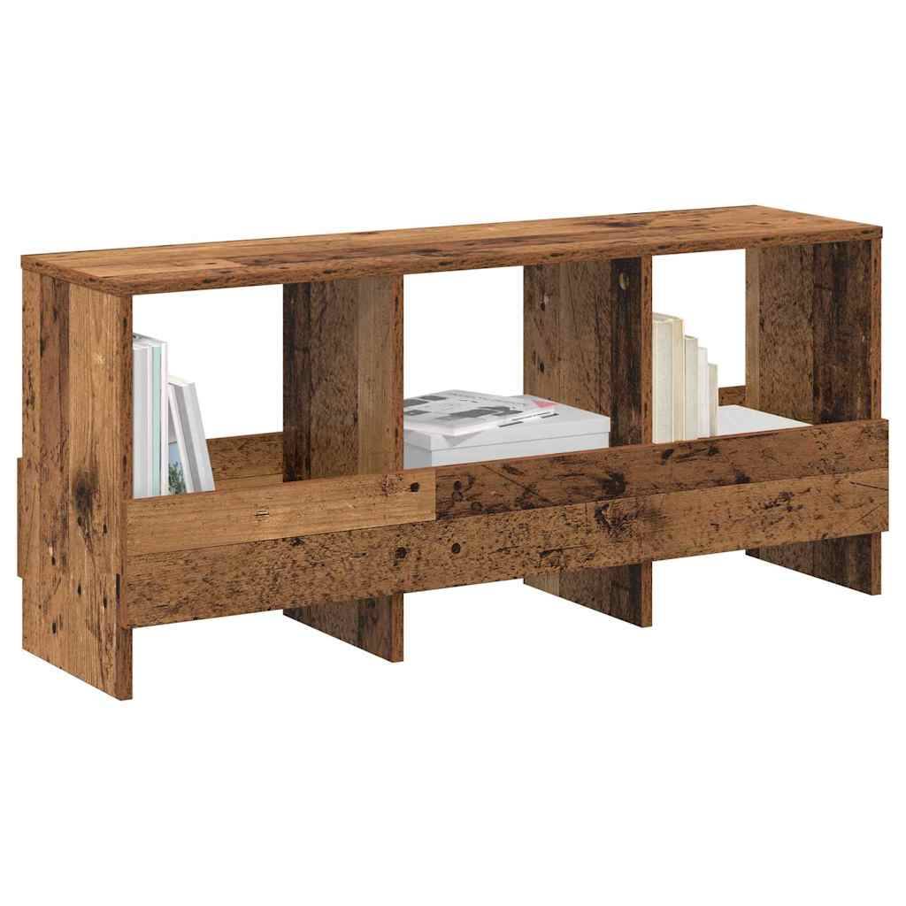 vidaXL Magazinregal Altholz 102 x 30 x 45 cm