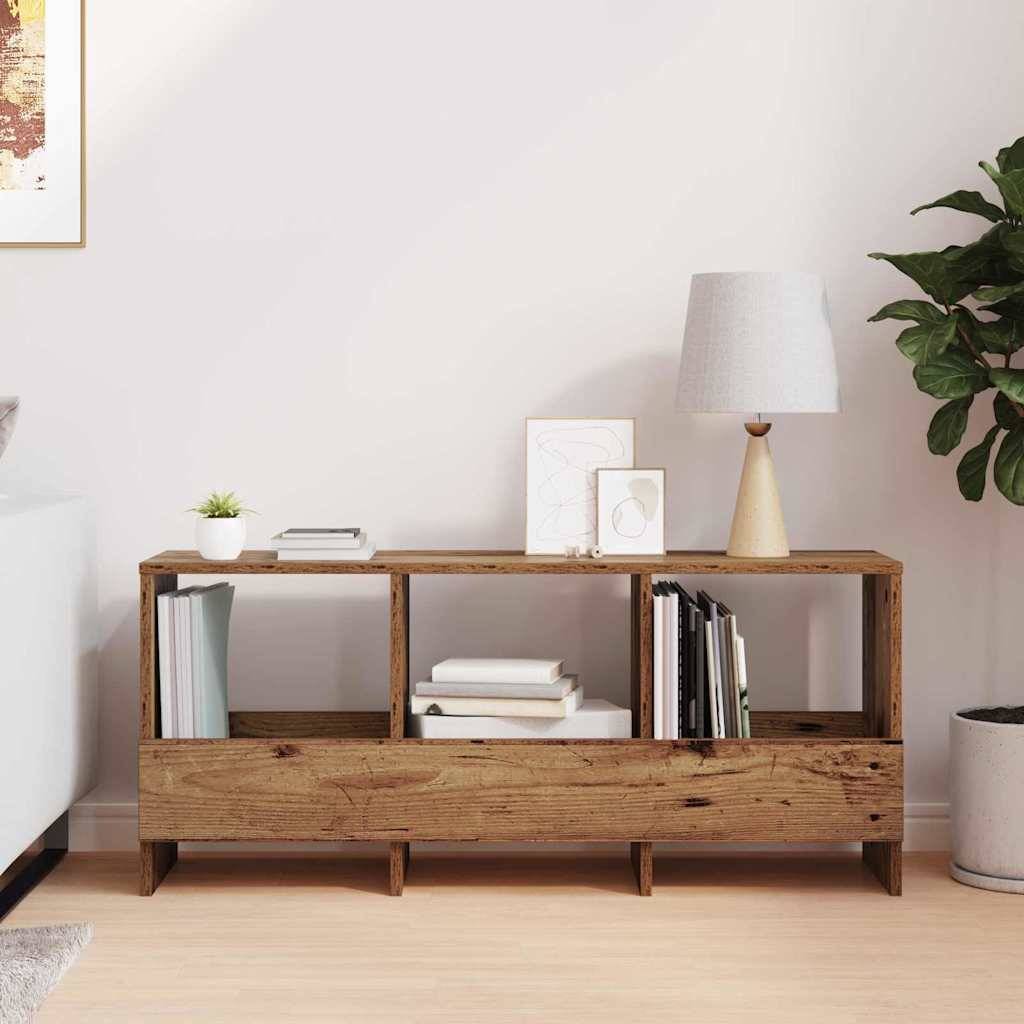 vidaXL Magazinregal Altholz 102 x 30 x 45 cm