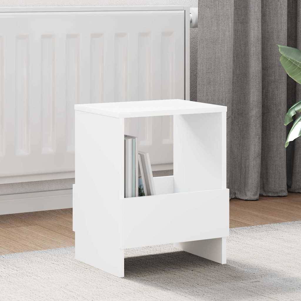 vidaXL Magazinregal Weiß 35 x 30 x 45 cm