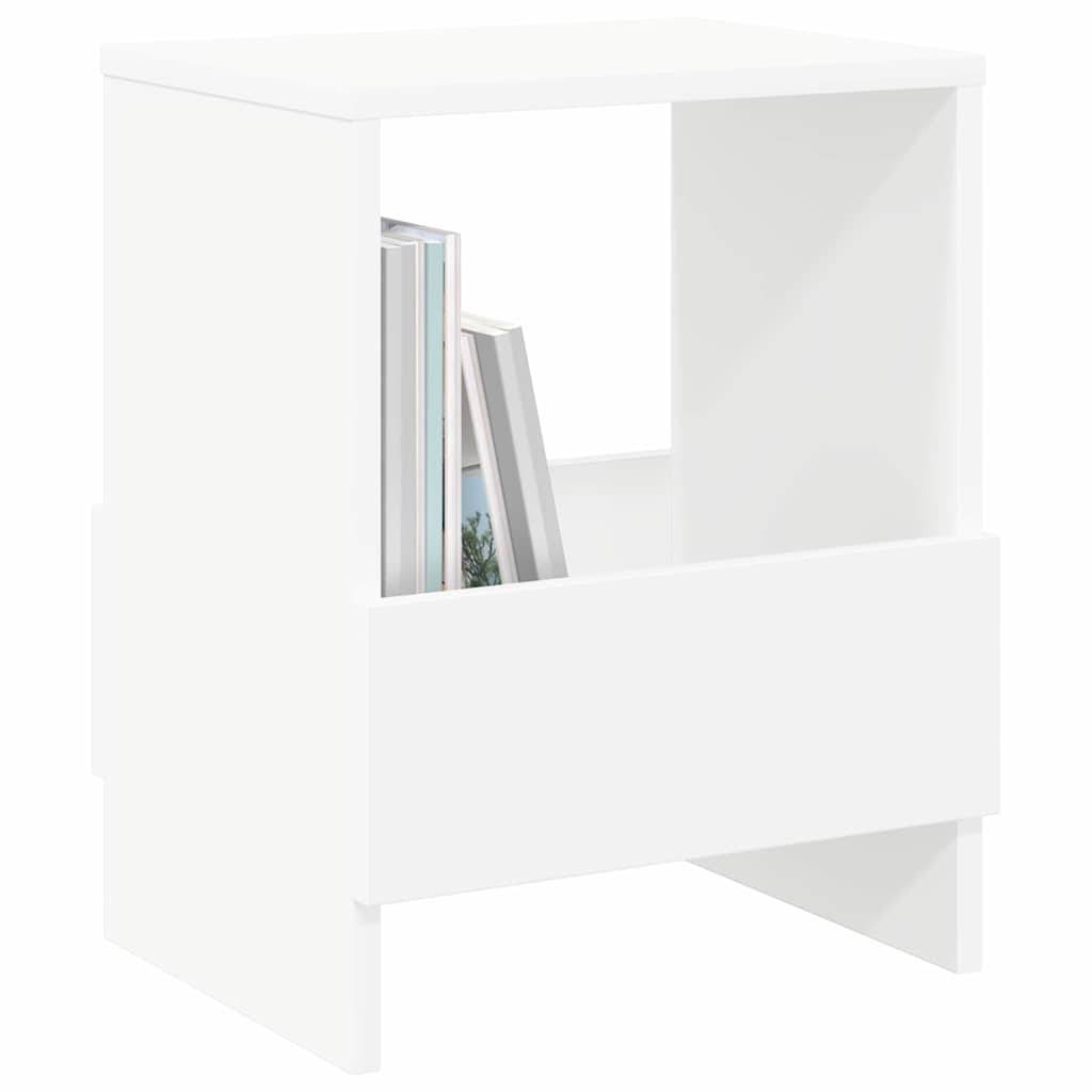vidaXL Magazinregal Weiß 35 x 30 x 45 cm