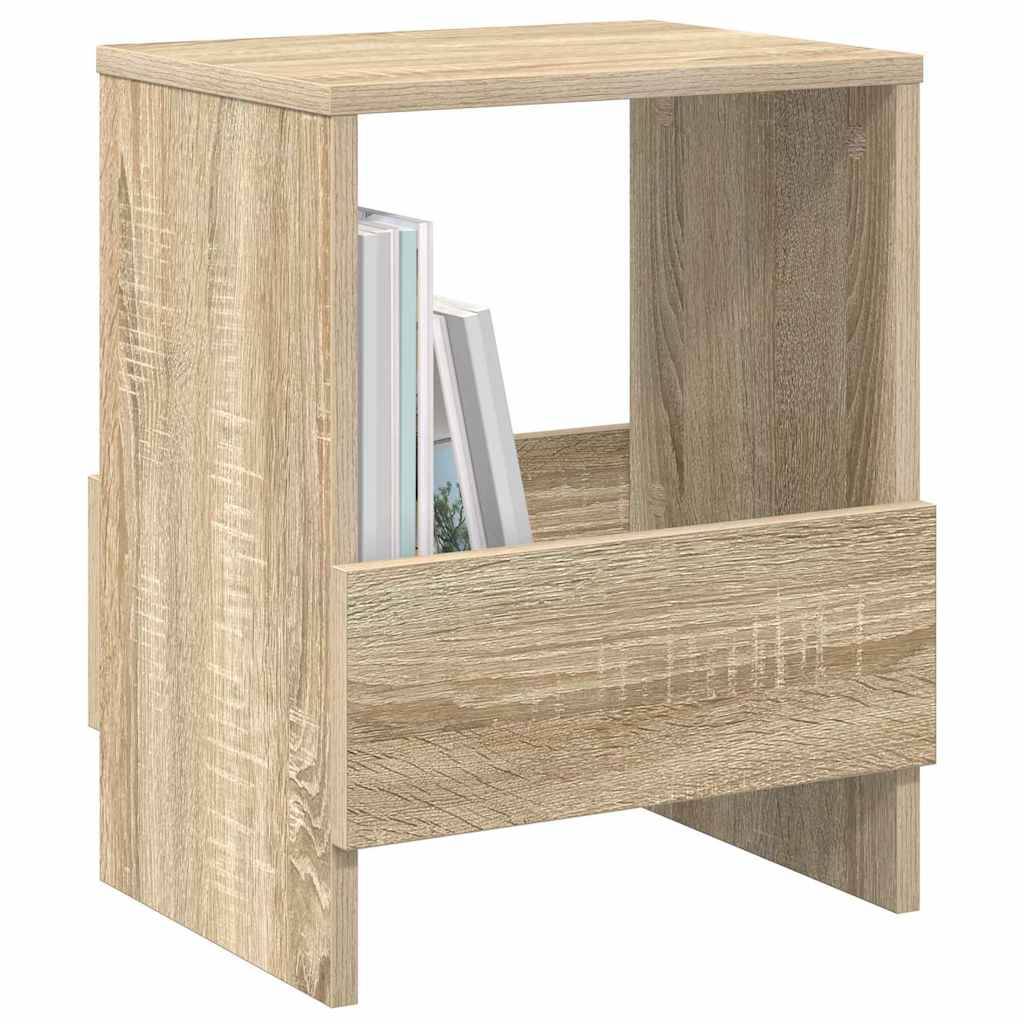 vidaXL Magazinregal Sonoma-Eiche 35 x 30 x 45 cm