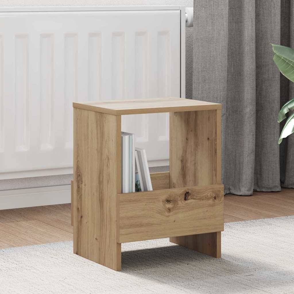 vidaXL Magazinregal 2 pcs Artisan-Eiche 35 x 30 x 45 cm