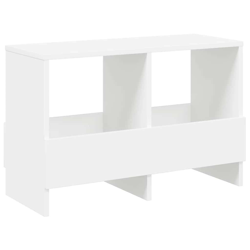vidaXL Magazinregal Weiß 68,5 x 30 x 45 cm