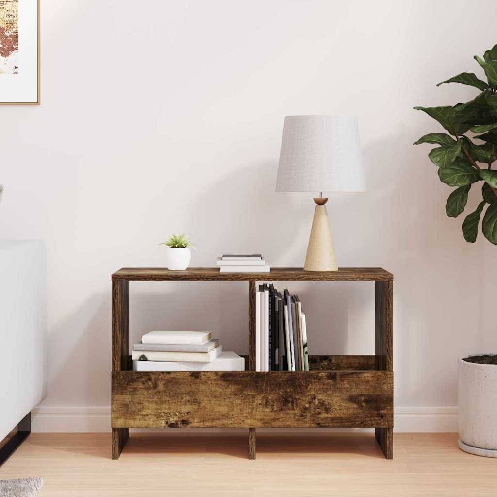 vidaXL Magazinregal Geräucherte Eiche 68,5 x 30 x 45 cm