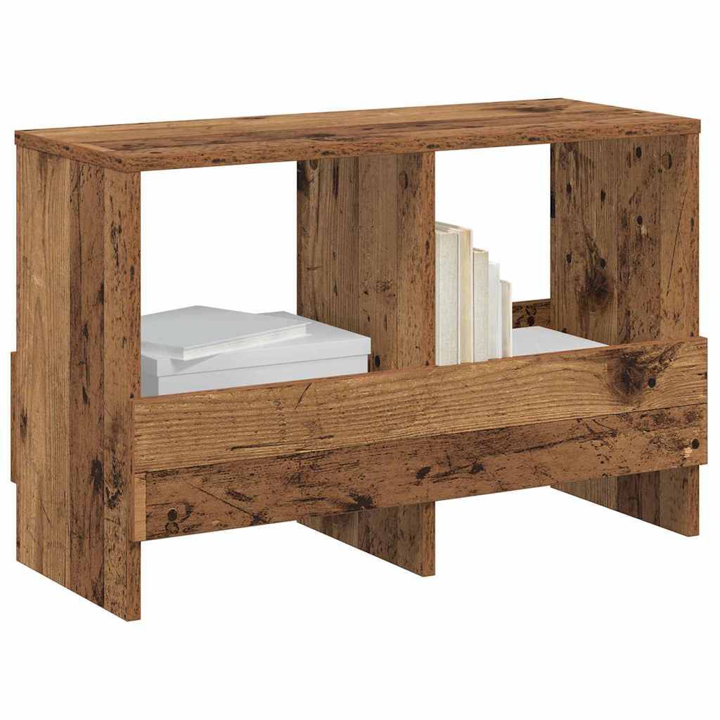 vidaXL Magazinregal Altholz 68,5 x 30 x 45 cm