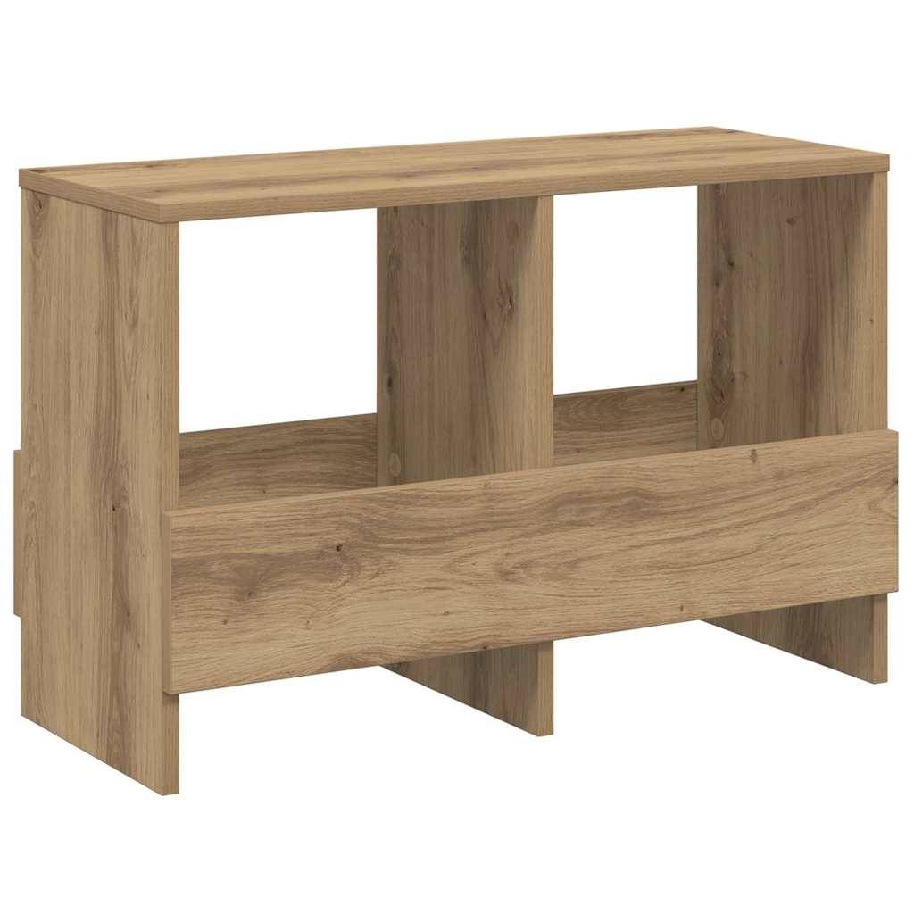 vidaXL Magazinregal Artisan-Eiche 68,5 x 30 x 45 cm