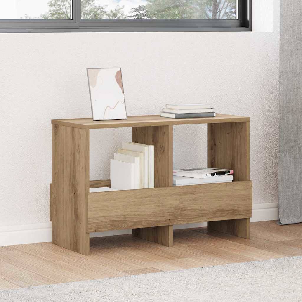 vidaXL Magazinregal Artisan-Eiche 68,5 x 30 x 45 cm