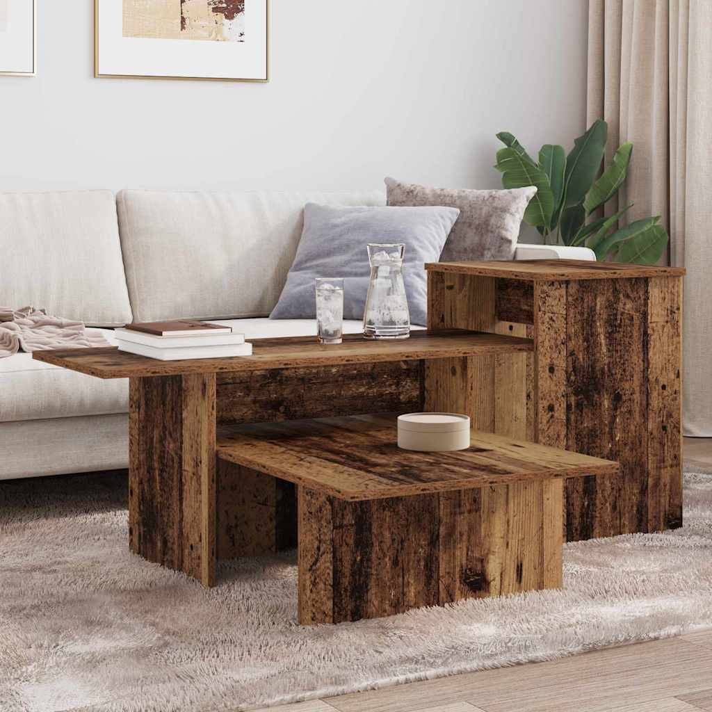 vidaXL Konsolentisch Altholz 91,5 x 35 x 38,5 cm Holzwerkstoff