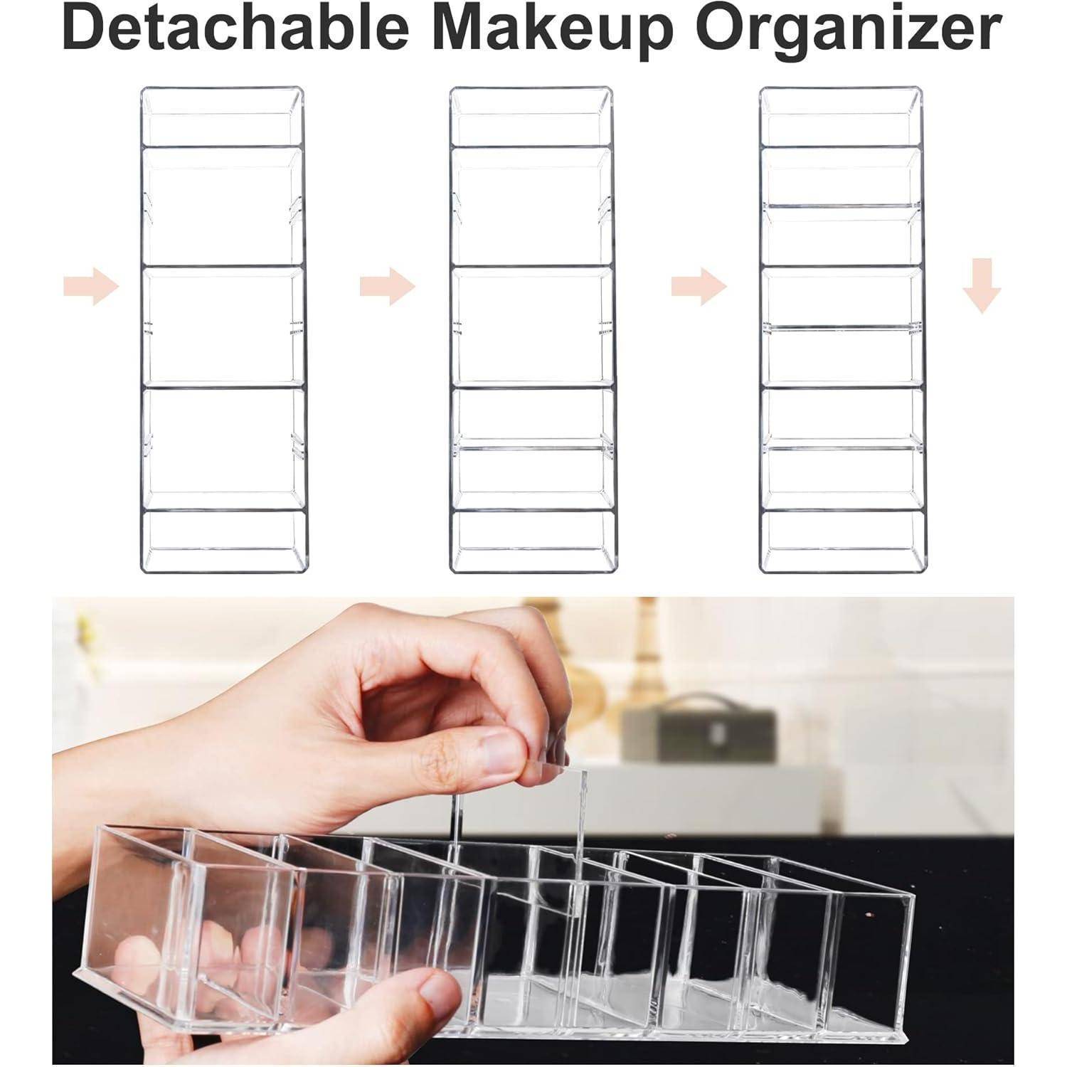 „Abnehmbarer Make-up Organizer