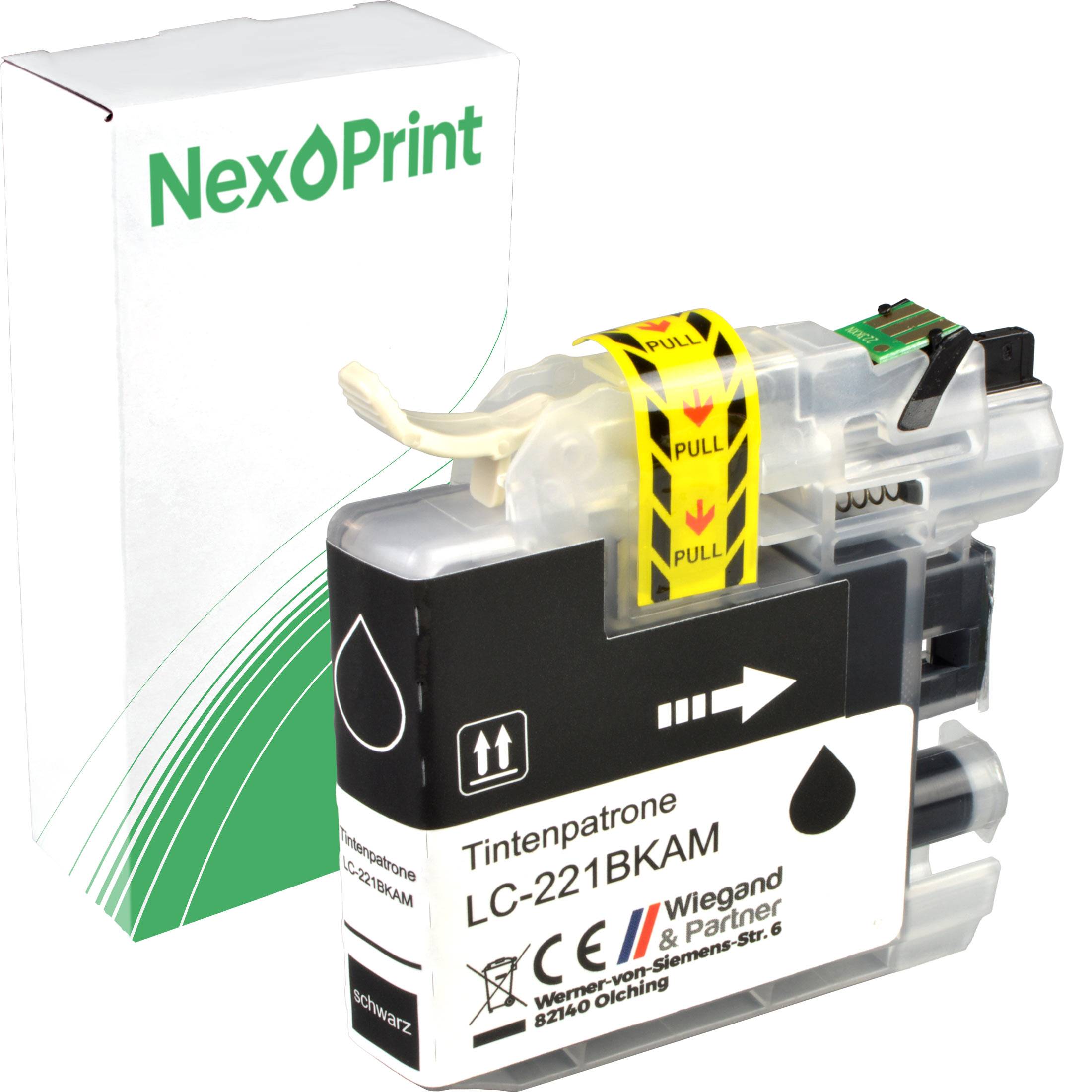 Druckerpatrone „NexPrint LC-221BKAM